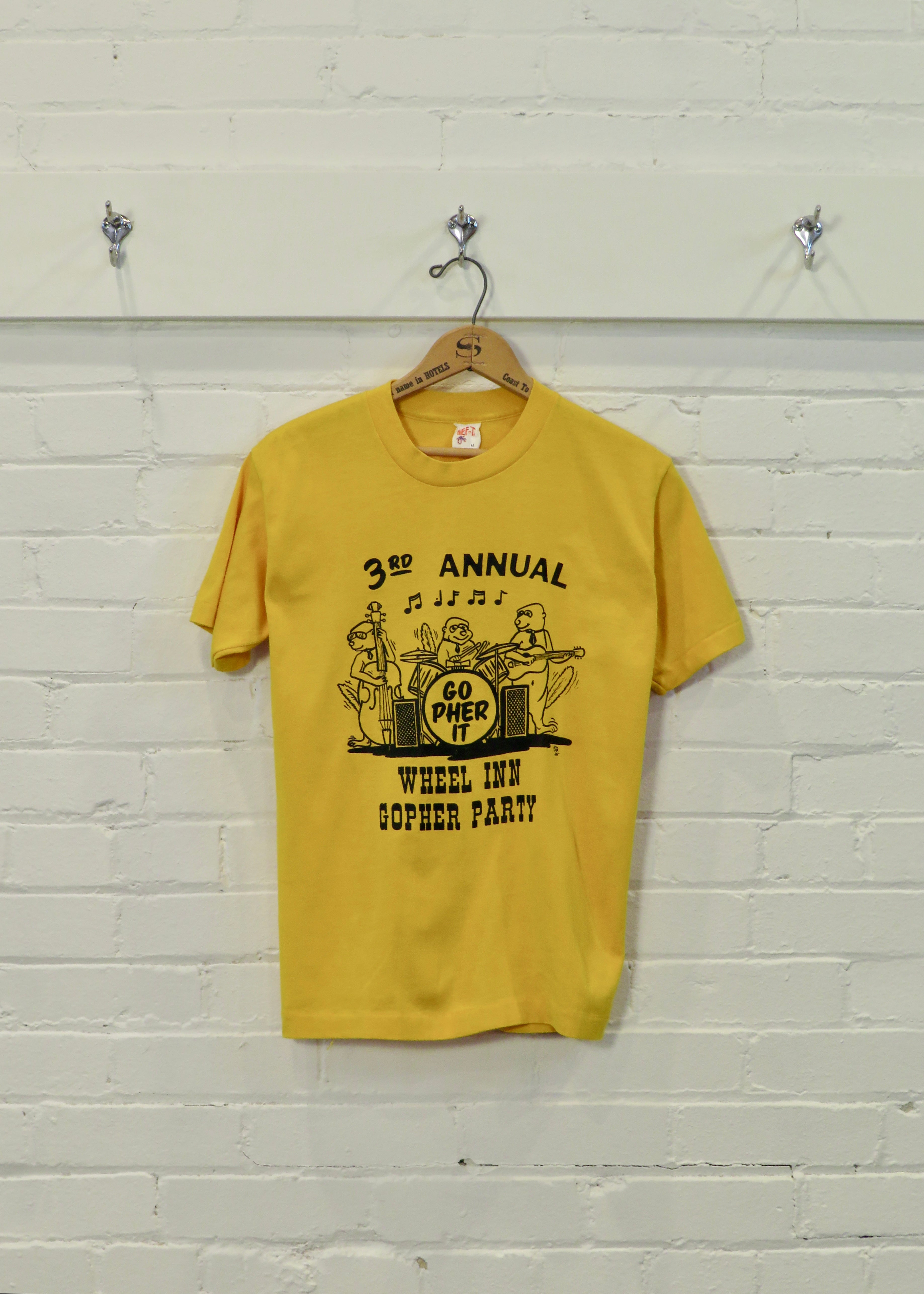 1980s Gopher Party Montana T-Shirt