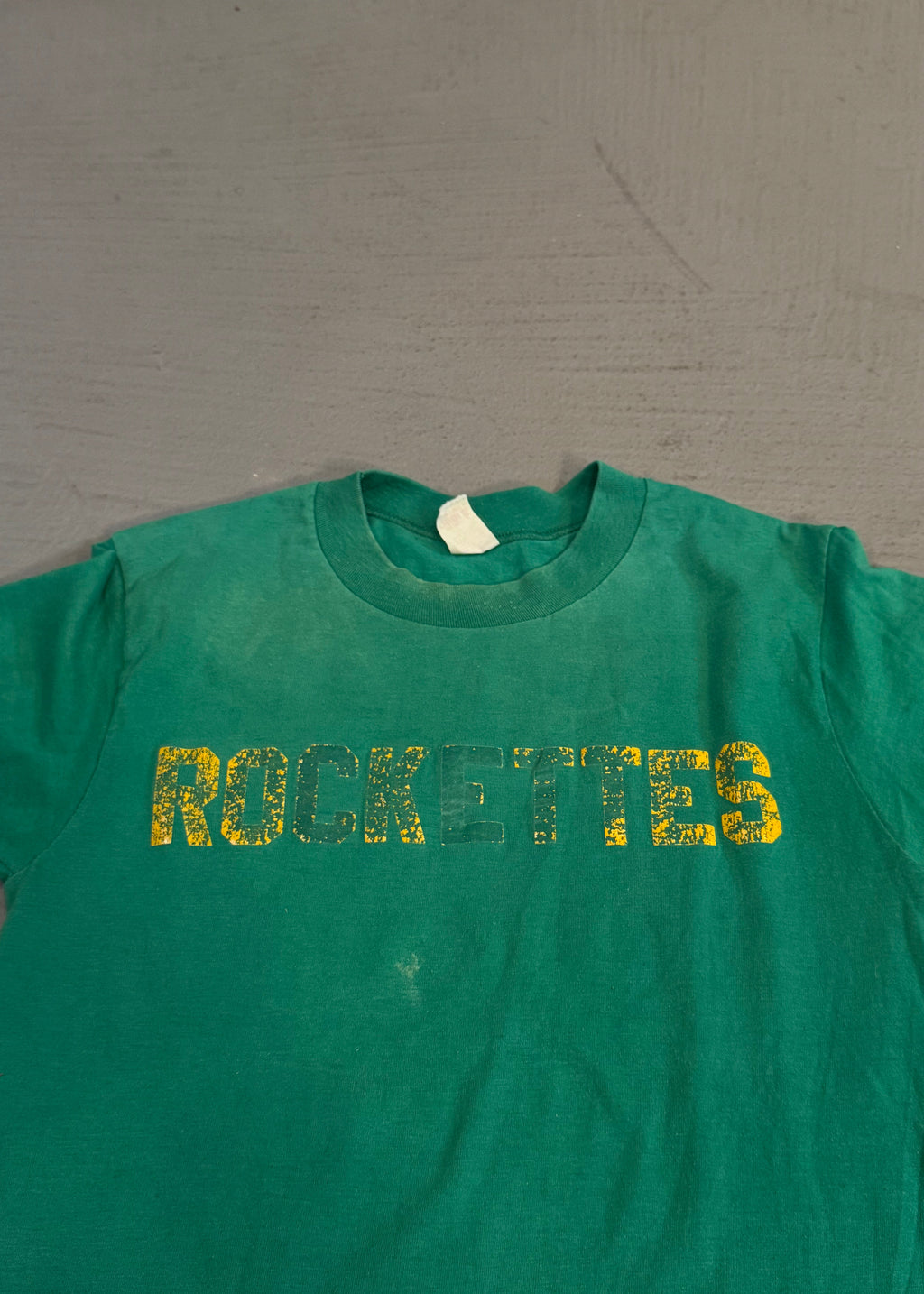 1970s Rockettes Cracked Lettering T-Shirt