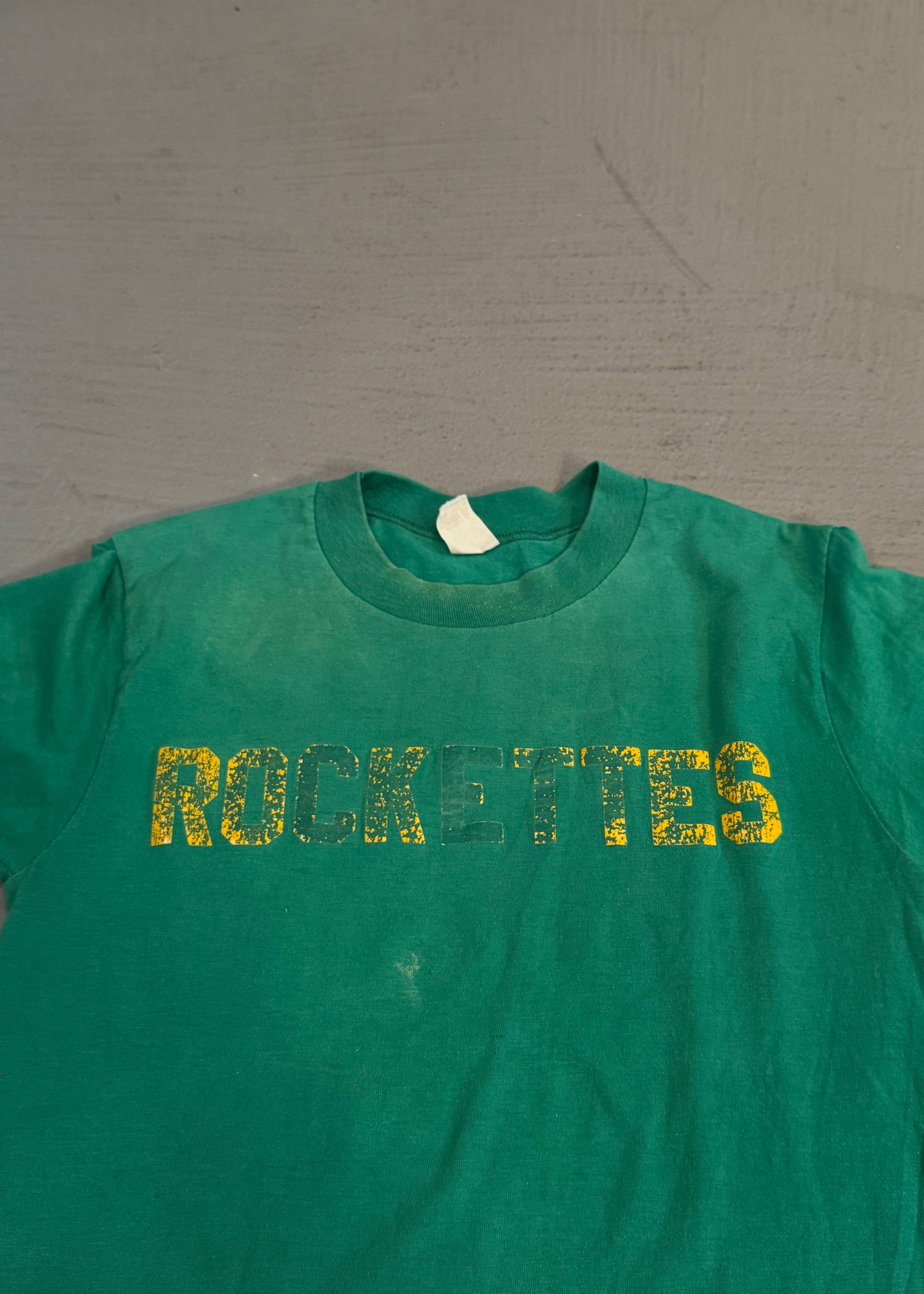 1970s Rockettes Cracked Lettering T-Shirt