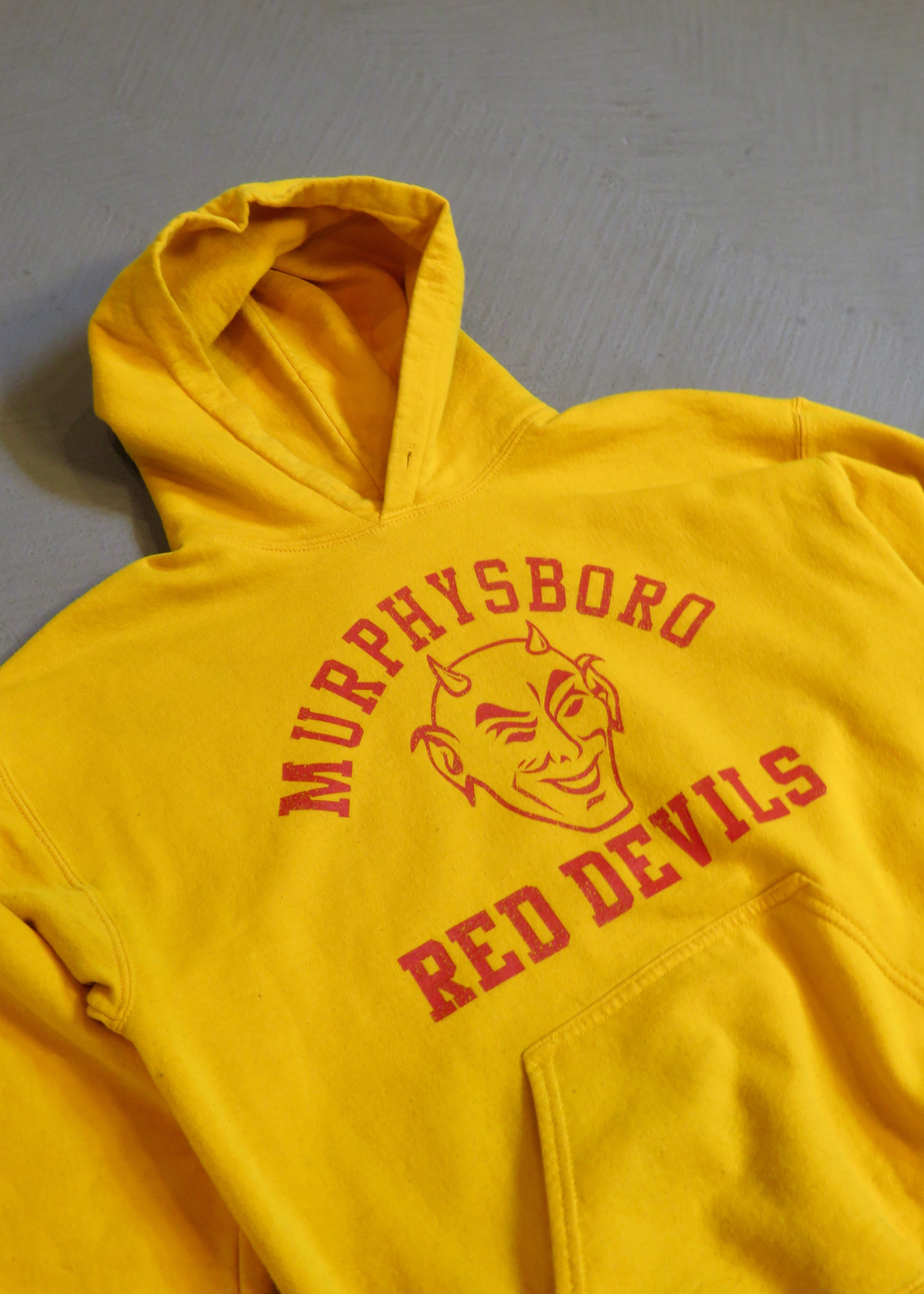 1980s Boxy Murphysboro Red Devils Hoodie