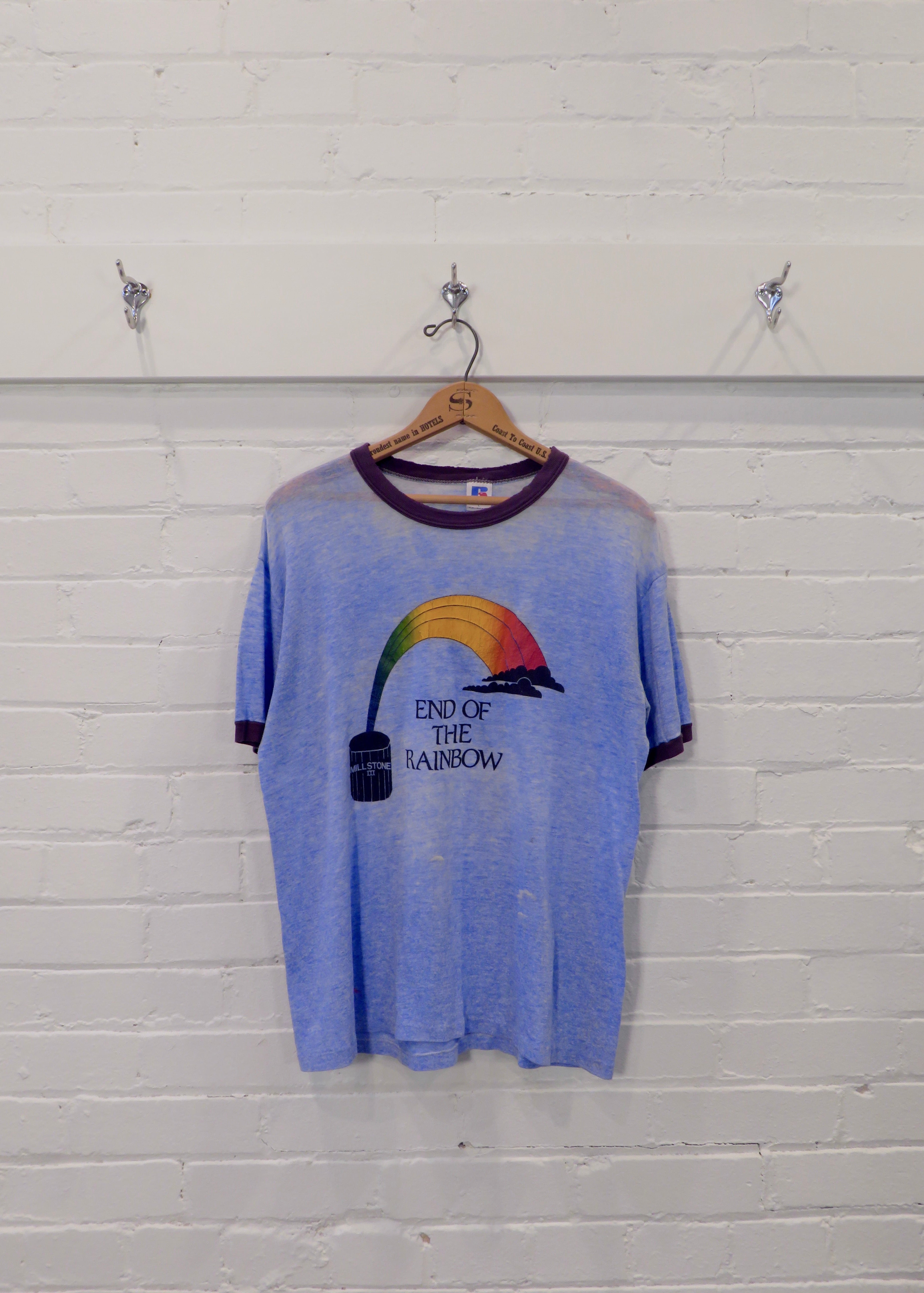 1980s End of the Rainbow Ringer T-Shirt
