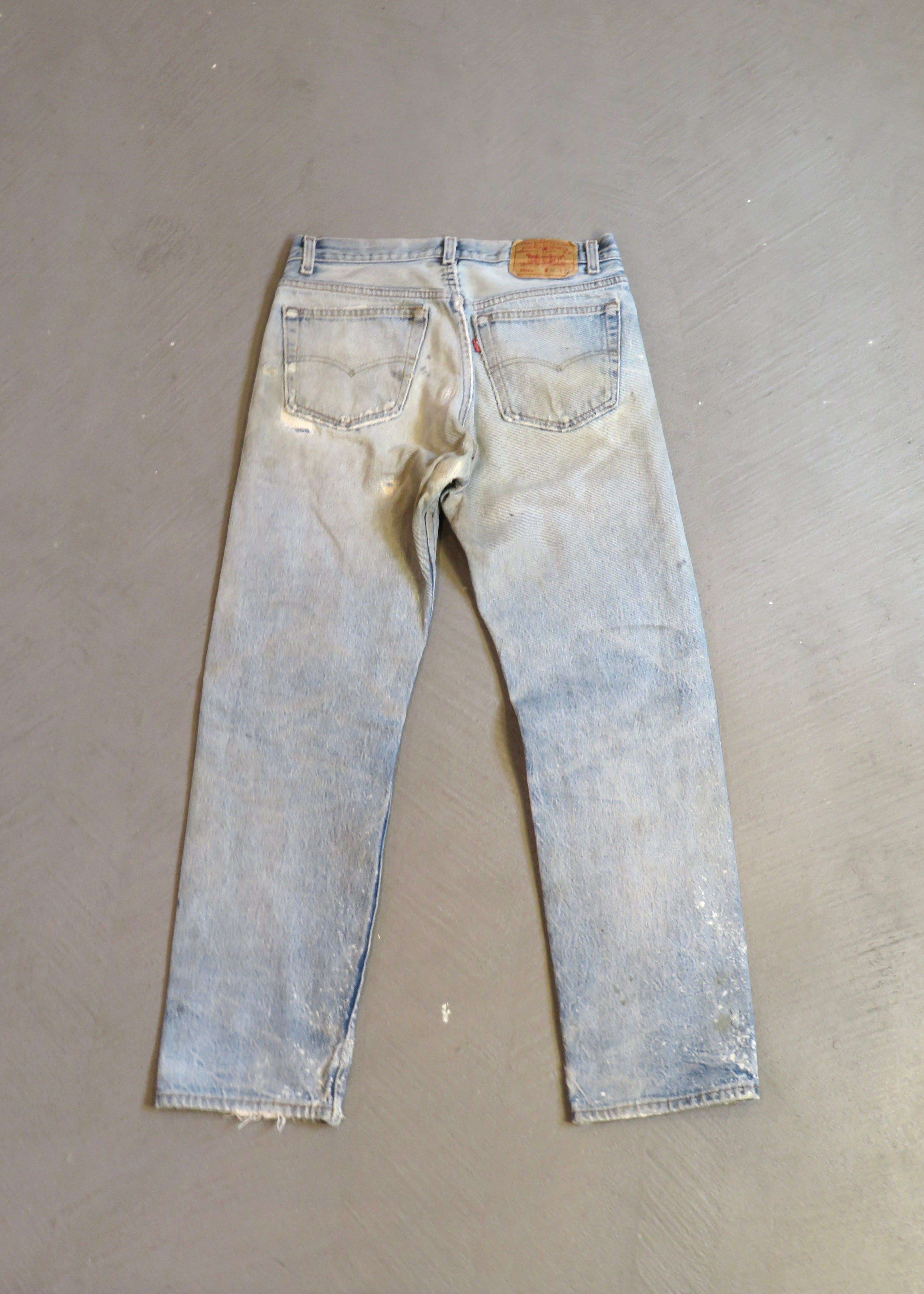 1990s Levi's 501 Heavily Repaired Jeans