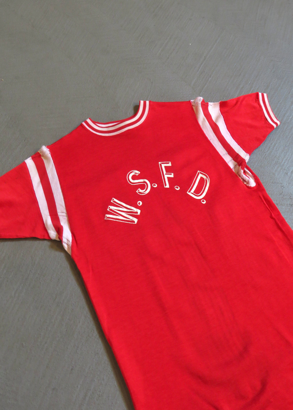 1960s W.S.F.D. Distressed Durene Jersey