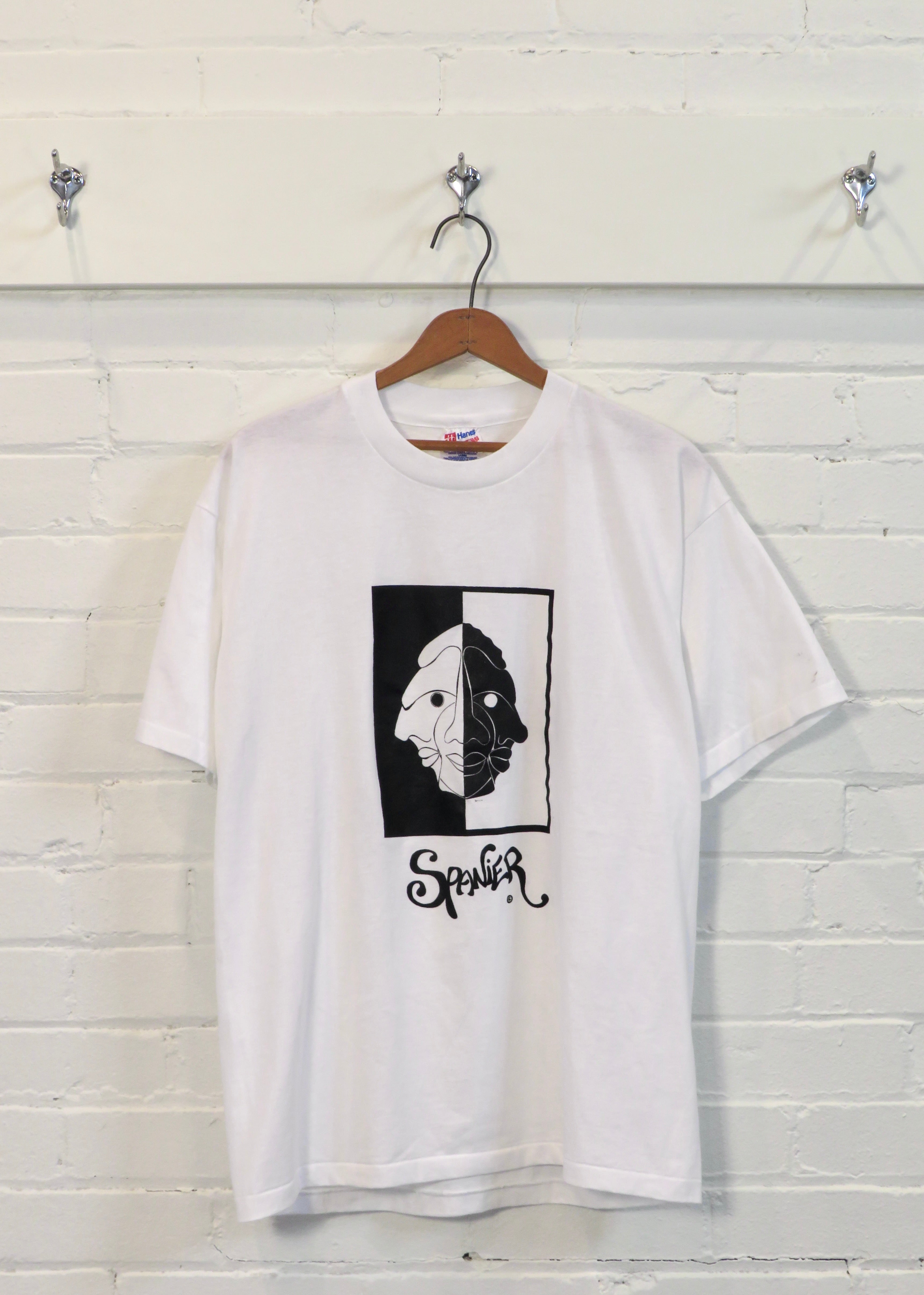 1990s Spanier Art T-Shirt | M