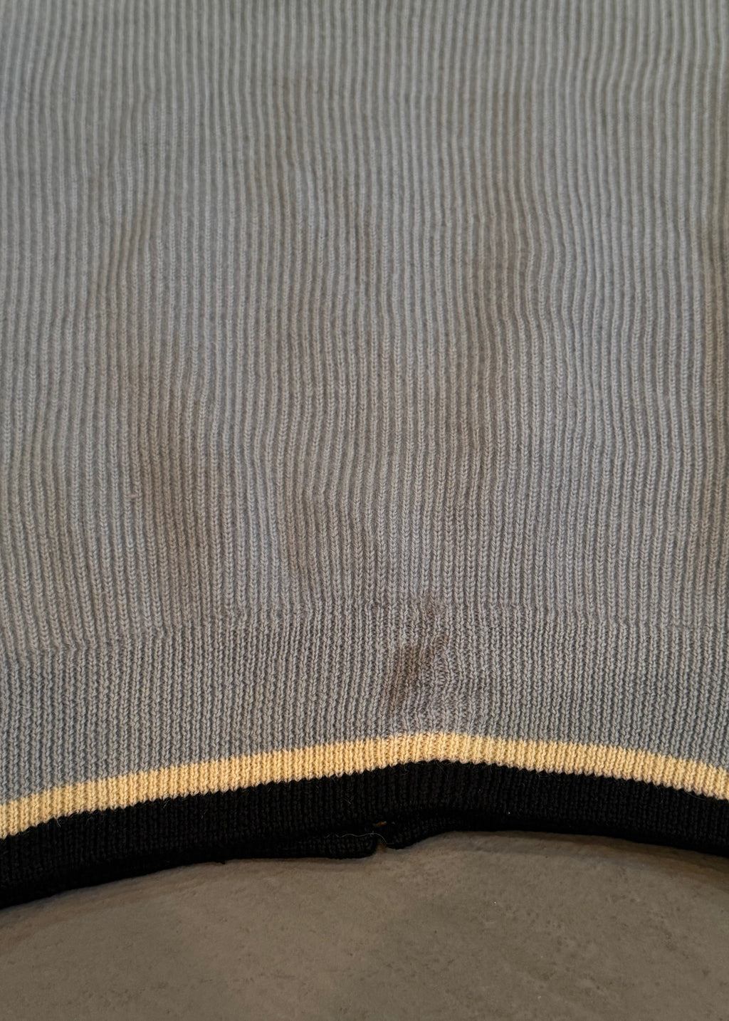 1960s Baby Blue Full Zip Cardigan
