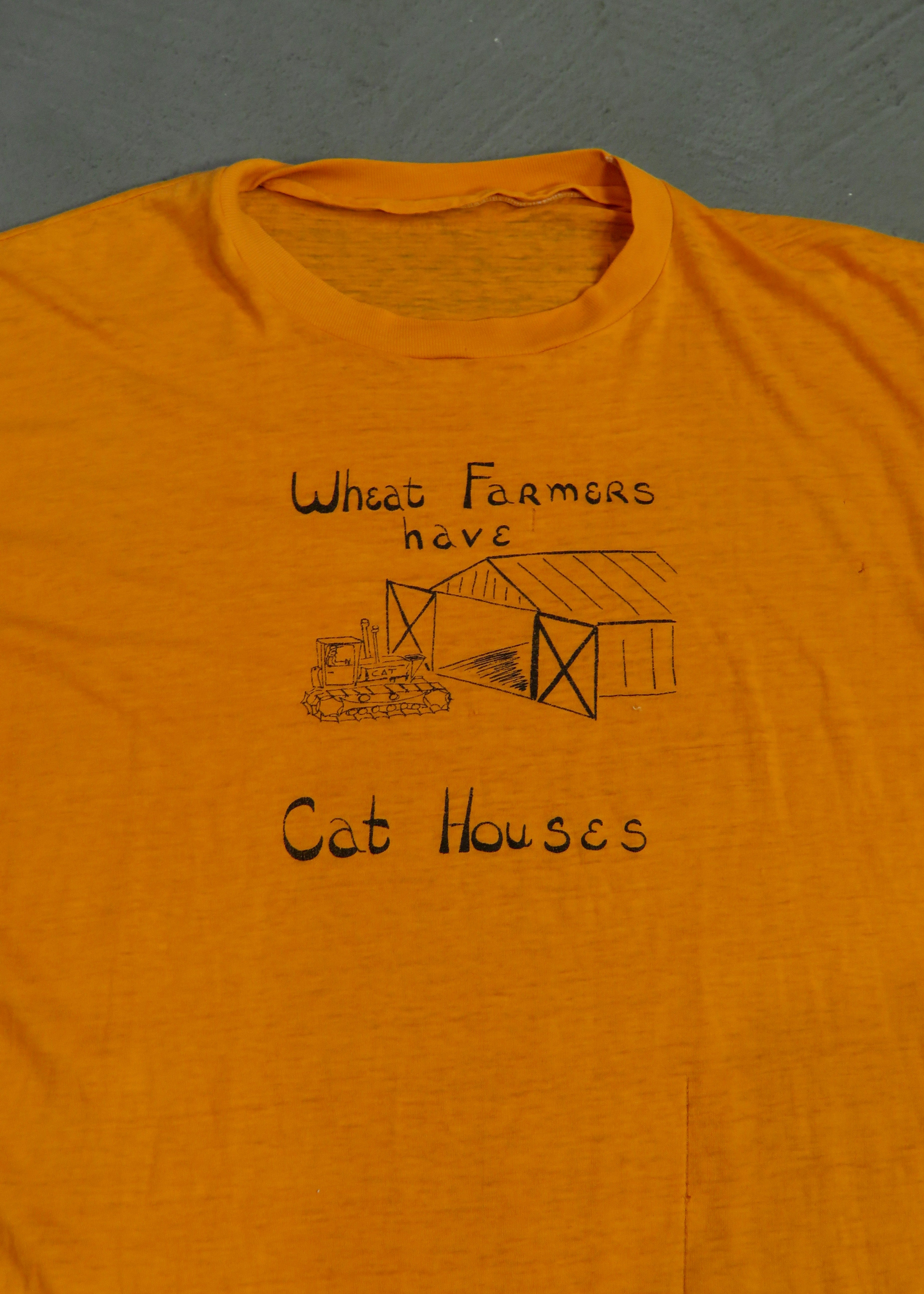 1980s Wheat Farmers Paper Thin T-Shirt | L