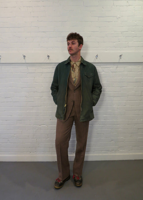 1950s Hercules Faded Cotton Barn Jacket