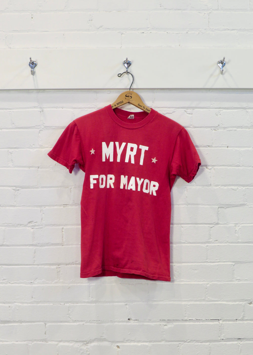 1970s Myrt for Mayor T-Shirt