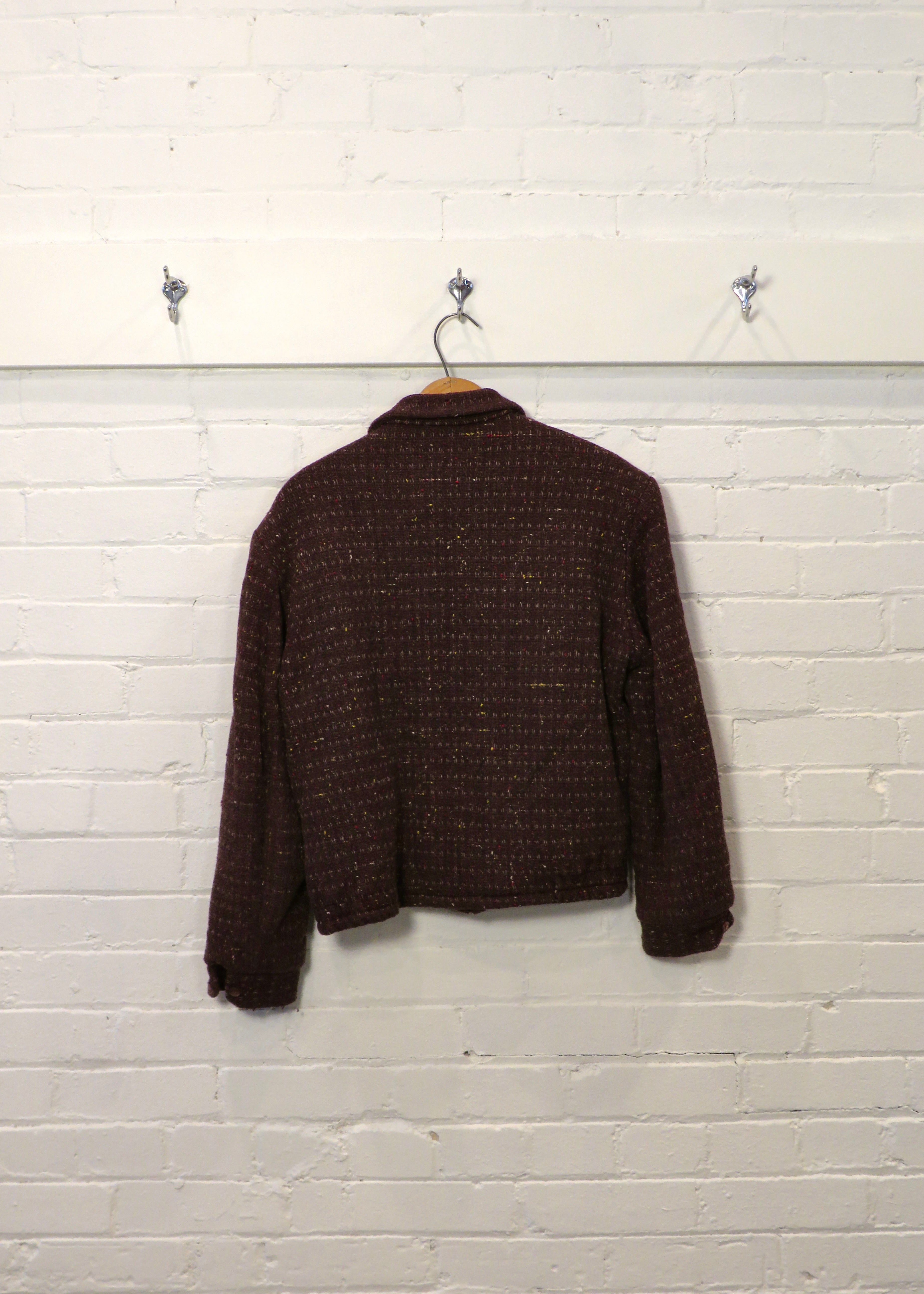 1950s Wool Tweed Cropped Ricky Jacket
