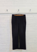 1960s Deep Navy Pinstripe Suit Trousers