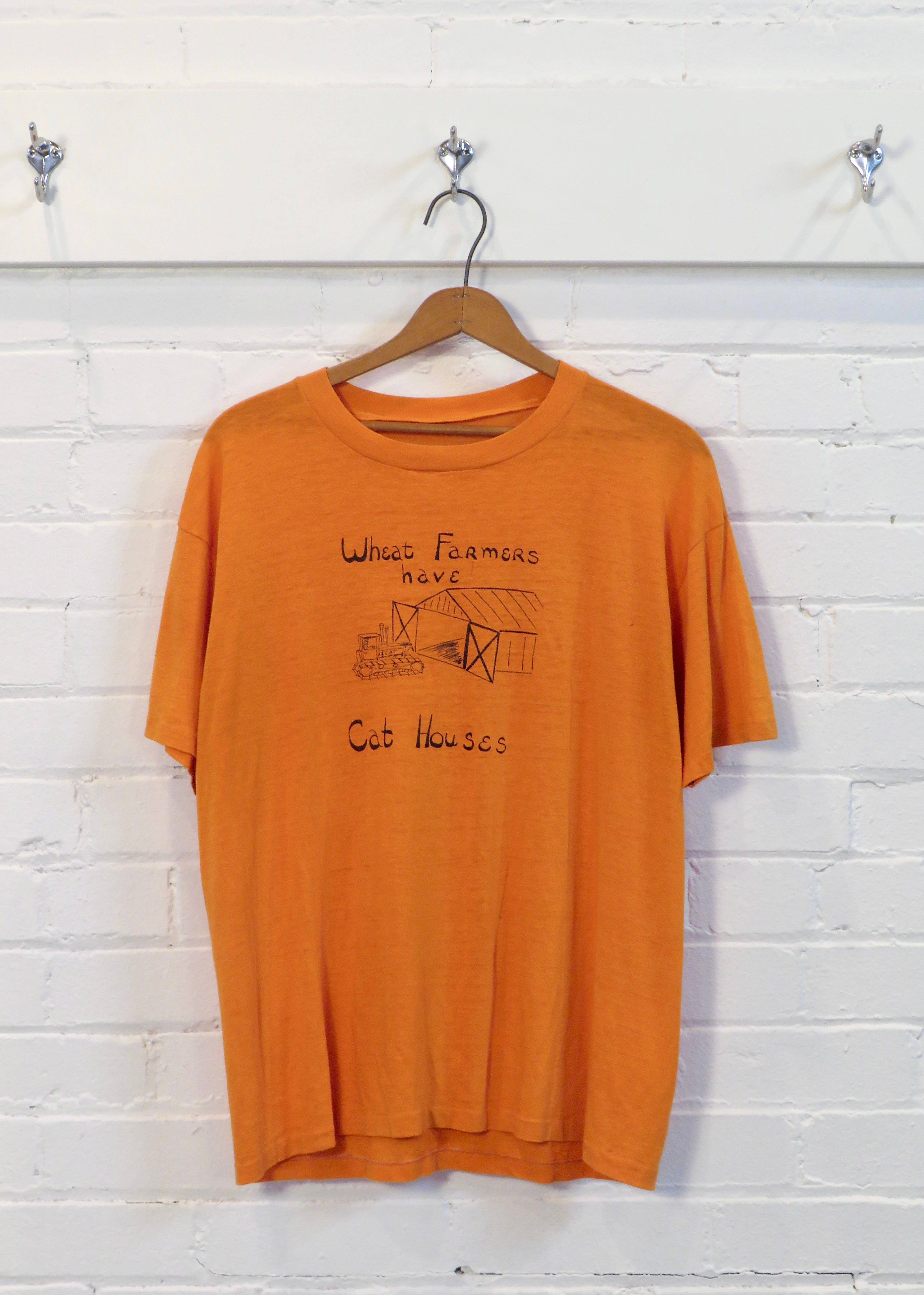 1980s Wheat Farmers Paper Thin T-Shirt | L