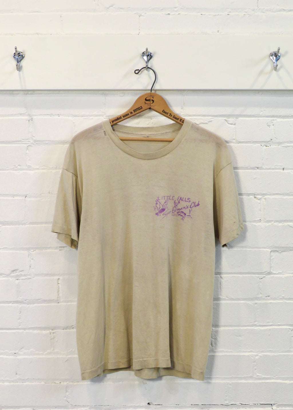1980s Sportsman's Club Water Print T-Shirt | M