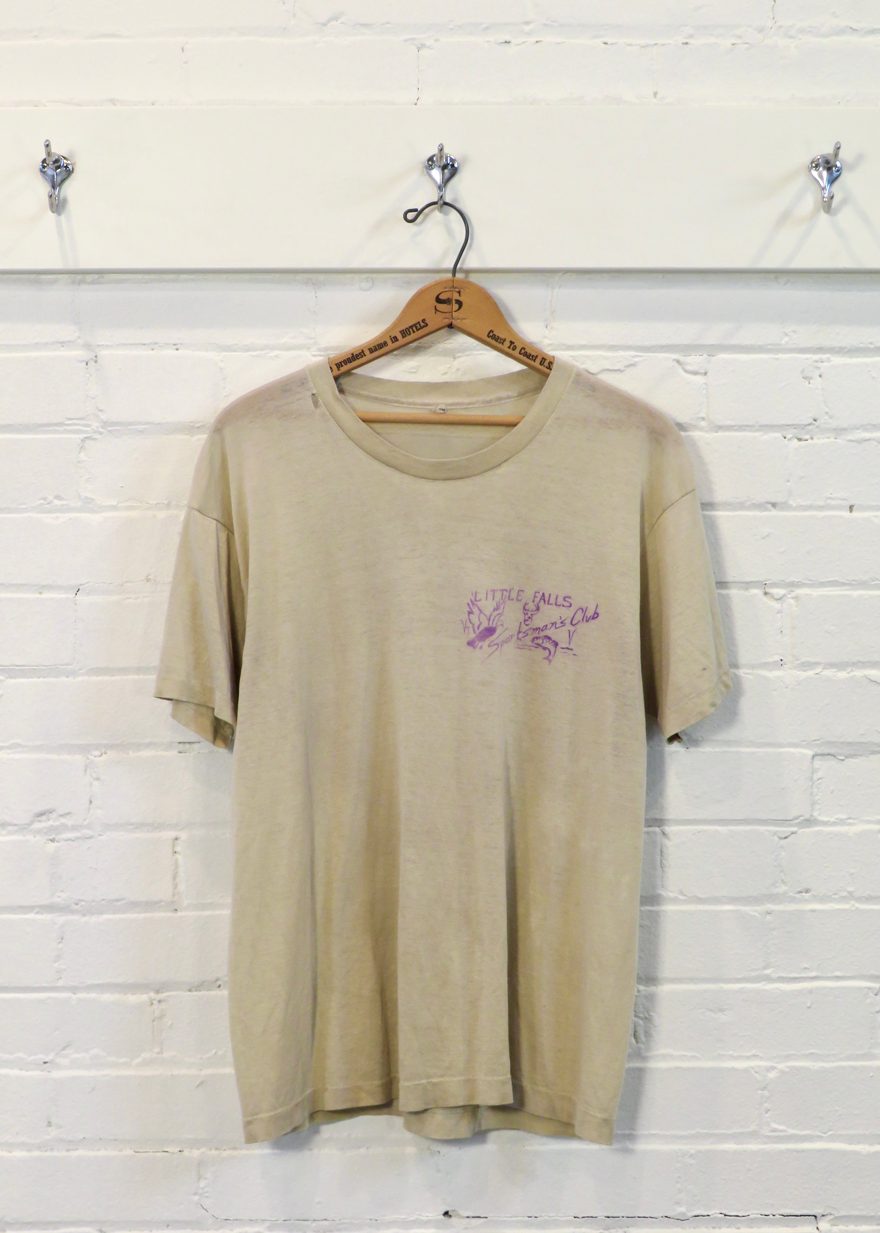 1980s Sportsman's Club Water Print T-Shirt | M