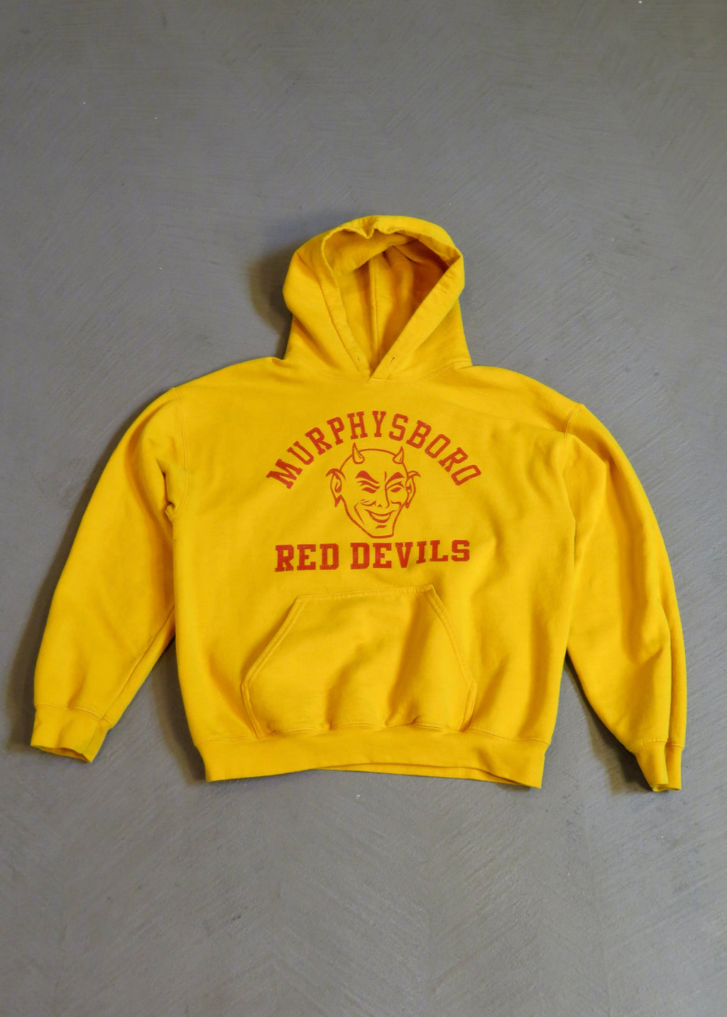 1980s Boxy Murphysboro Red Devils Hoodie