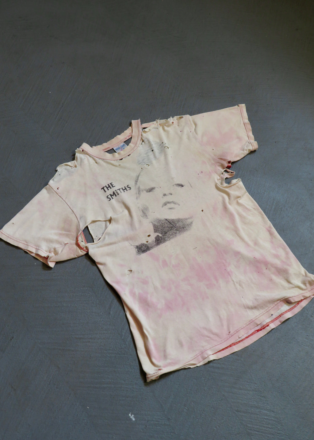 2000s The Smiths 'Rank' Album Thrashed T-Shirt | M