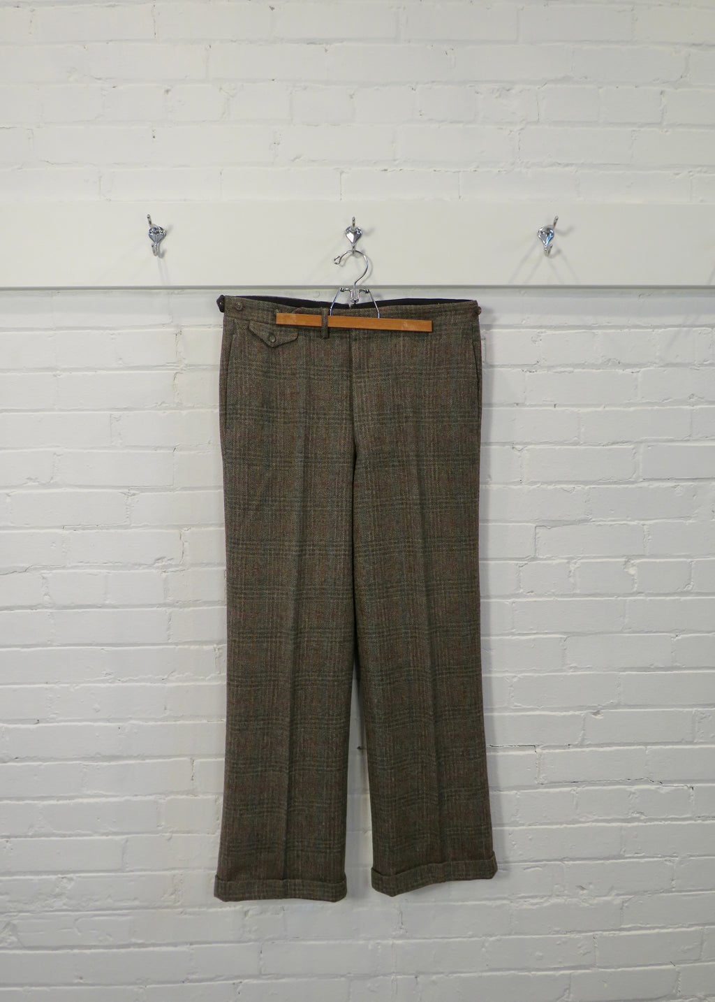 1980s Polo Ralph Lauren Tweed Check Suit