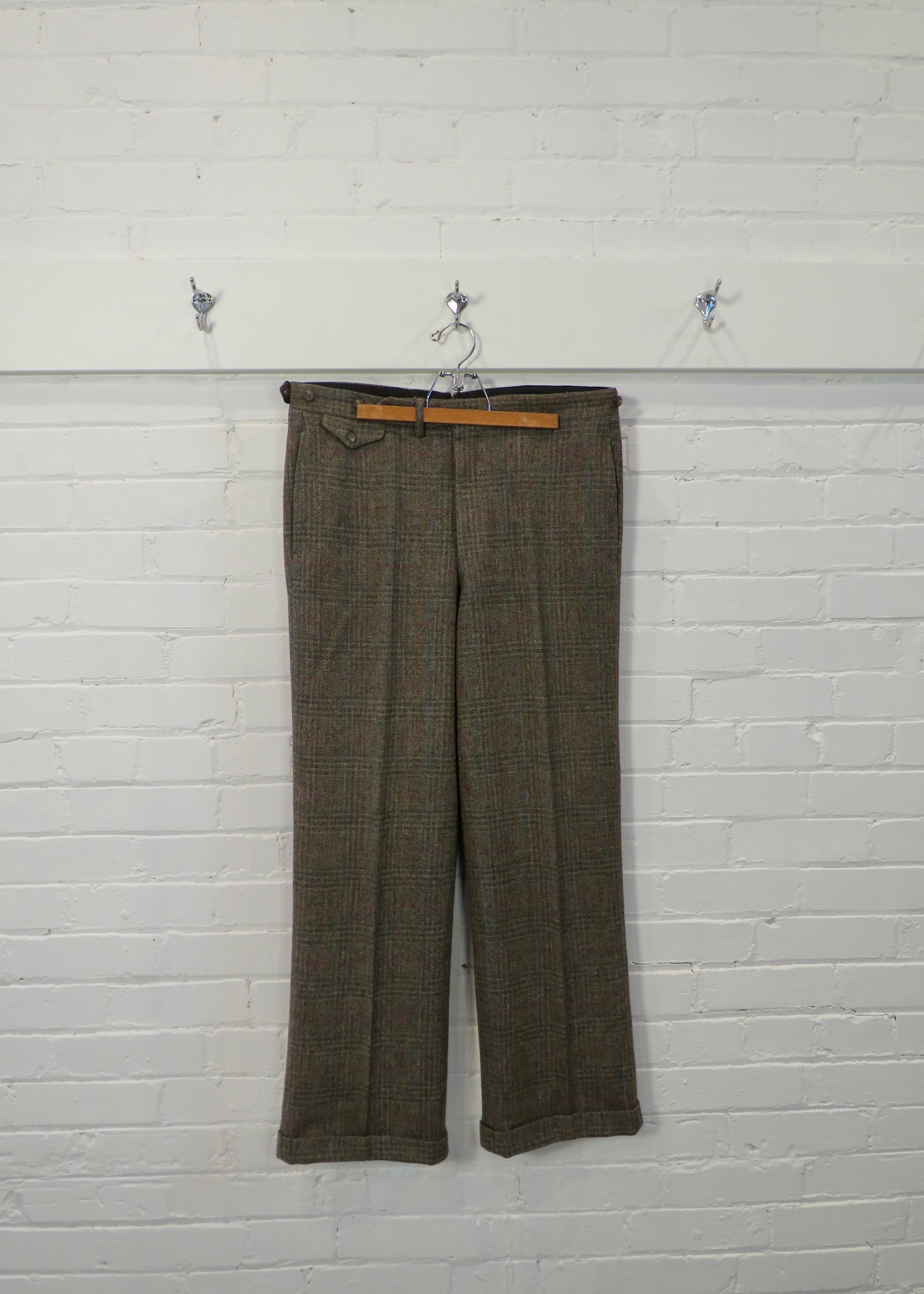 1980s Polo Ralph Lauren Tweed Check Suit