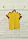 1960s Satin Shoulder Sporty T-Shirt