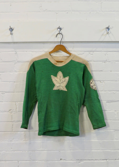 Vintage 1930s/1940s New Jersey Peewee Hockey Cotton Jersey
