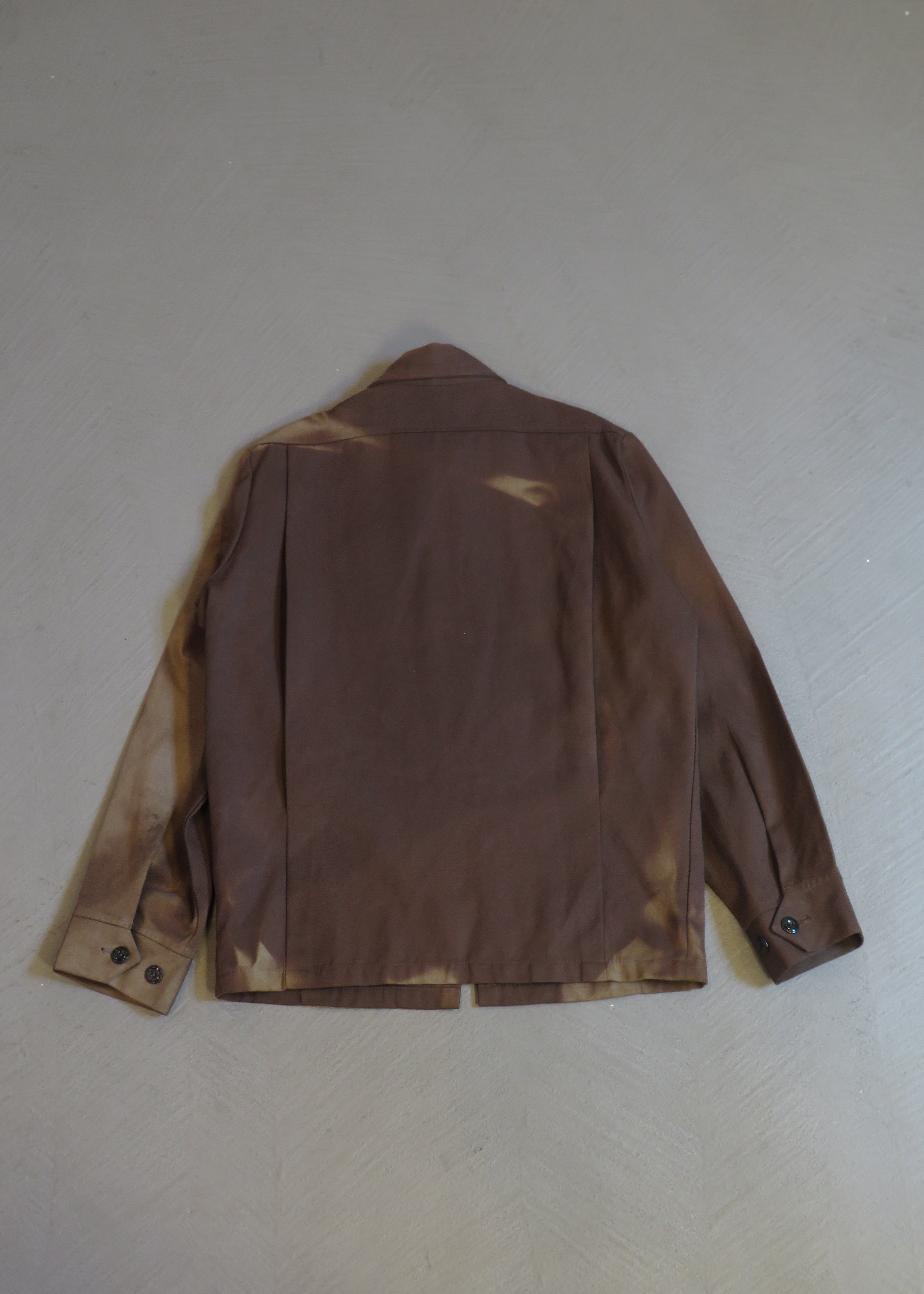 1970s Phillips 66 Sun Faded Gas Station Work Chore Jacket