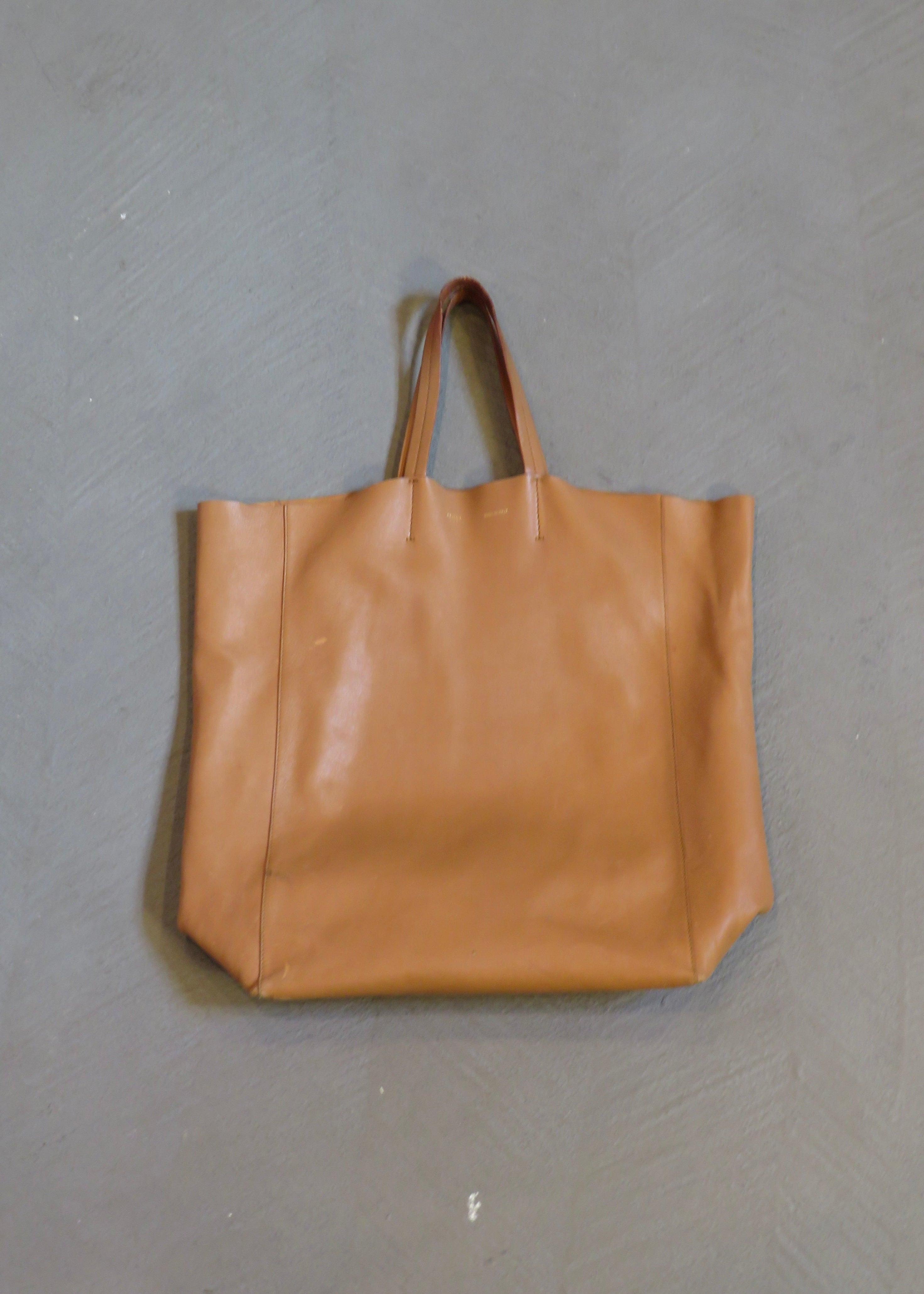 2000s Phoebe Philo Celine Vertical Cabas Tote