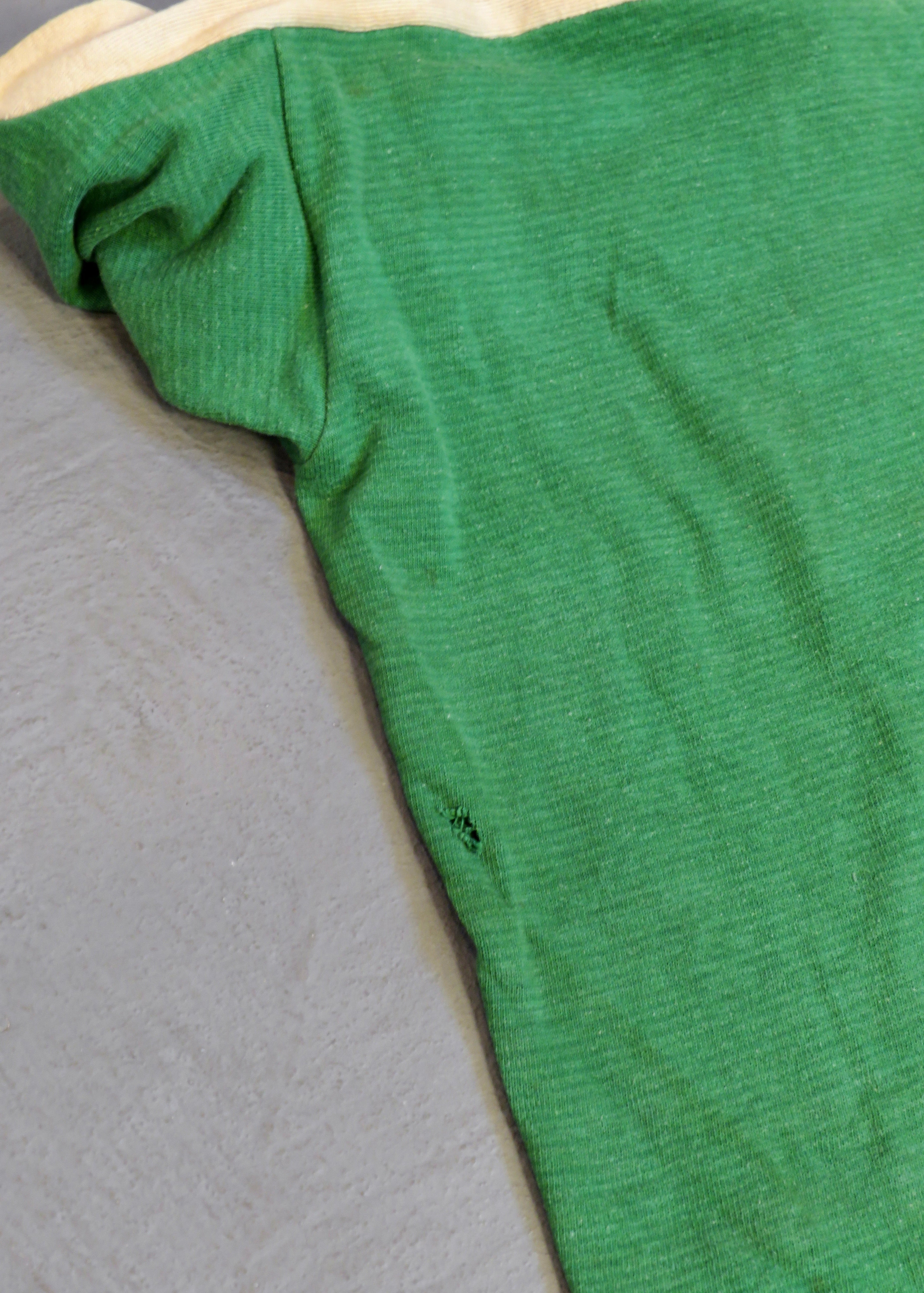 Vintage 1930s/1940s New Jersey Peewee Hockey Cotton Jersey