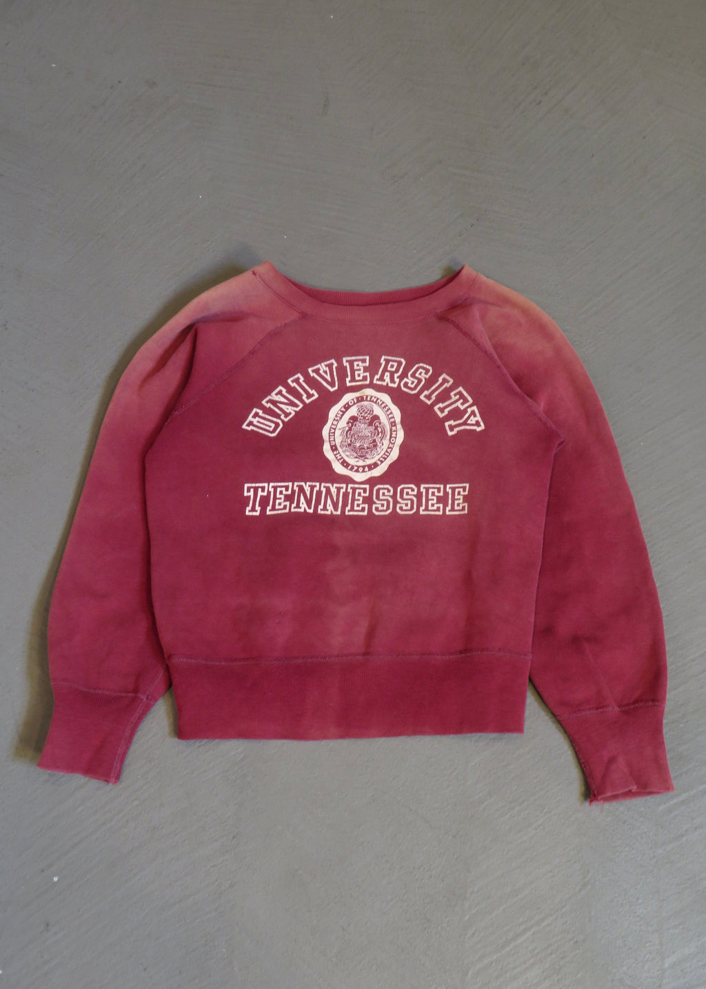 1960s University of Tennessee Faded Crewneck Sweatshirt