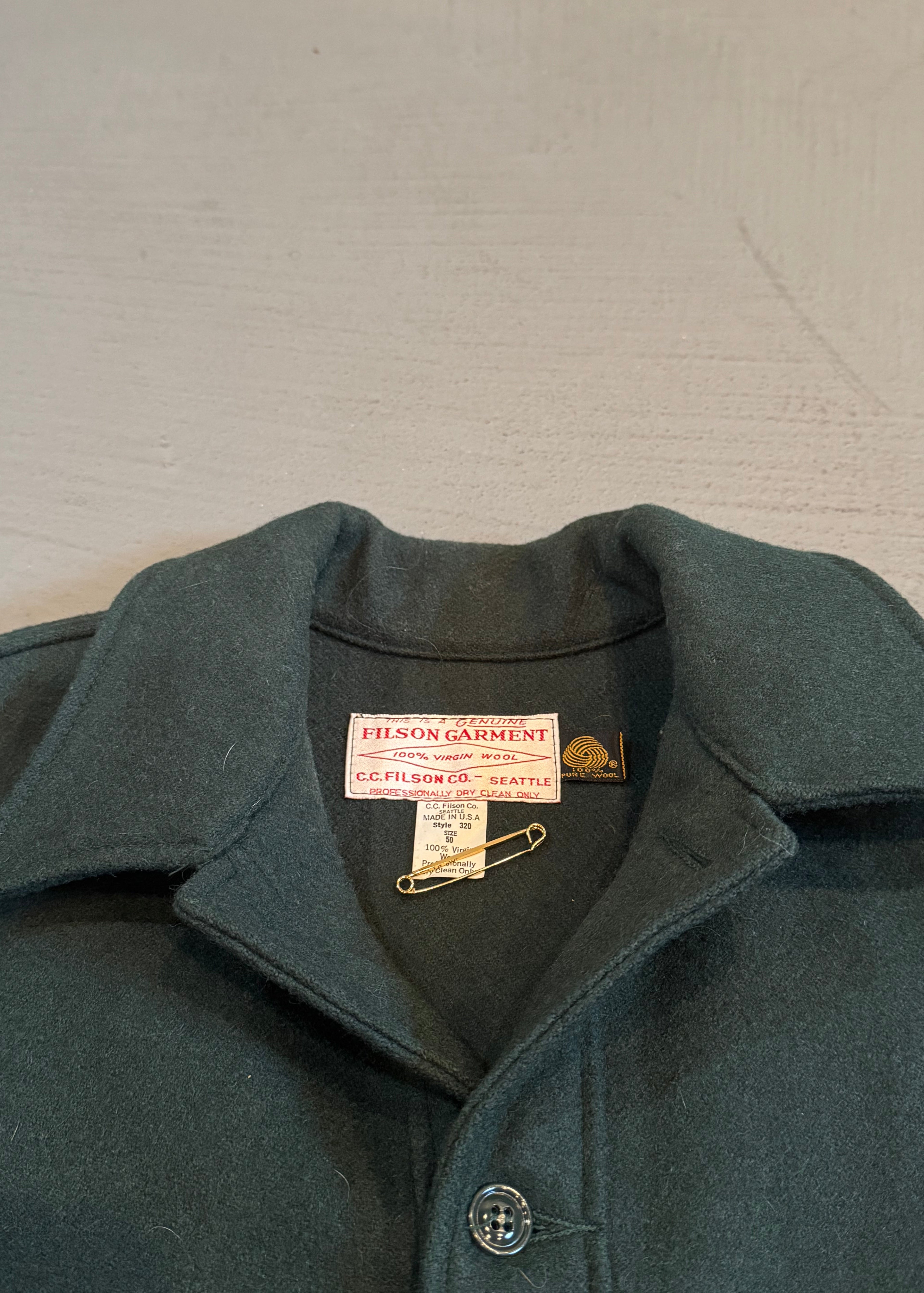 1980s Filson Pine Green Cruiser Jacket