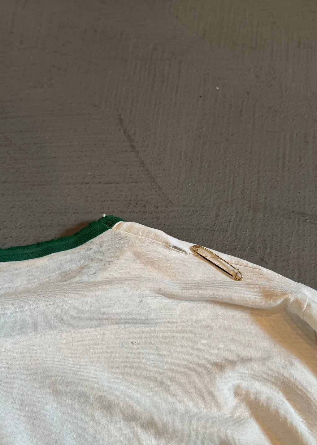 1970s Summer Sports Boxy Ringer T-Shirt