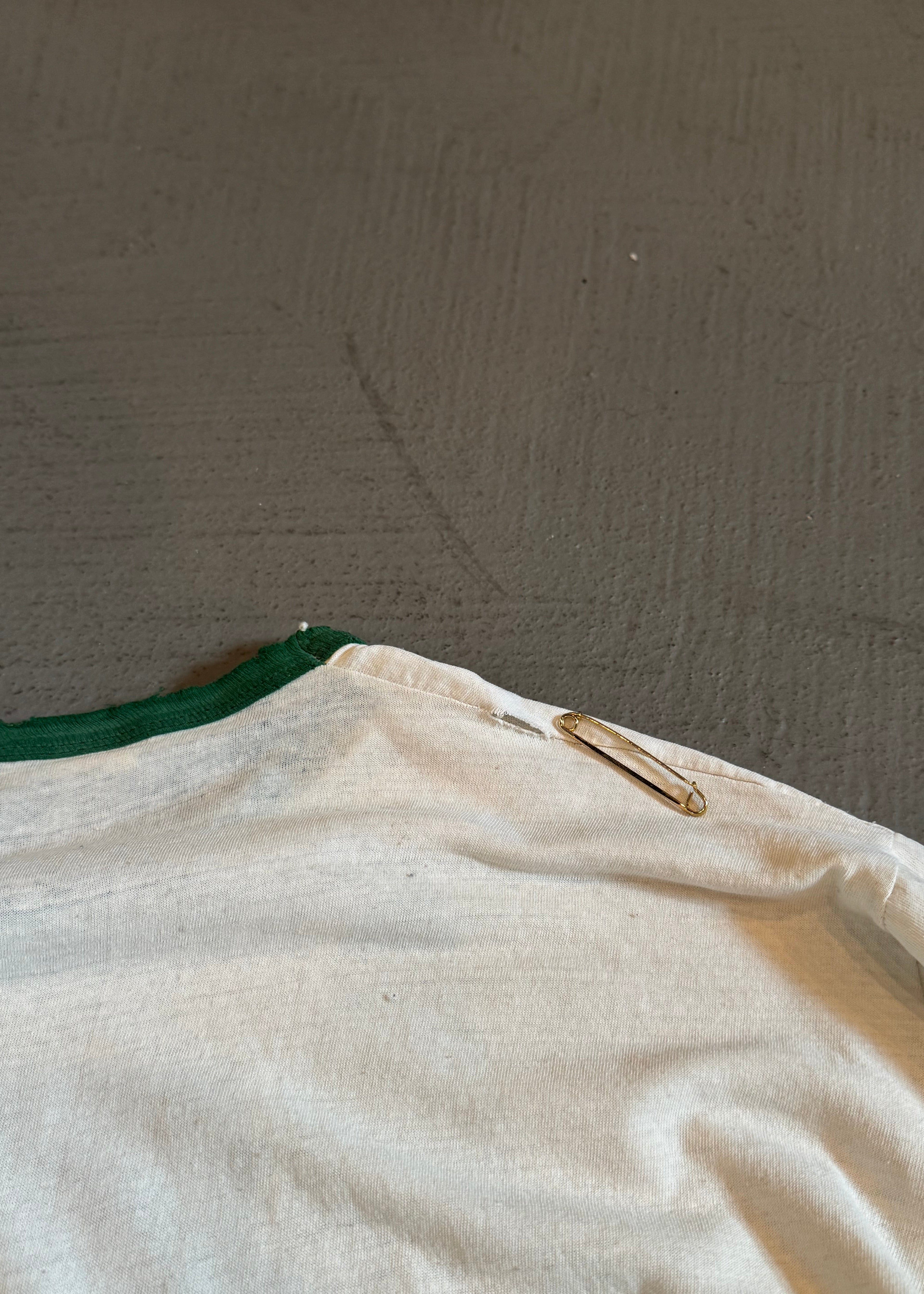 1970s Summer Sports Boxy Ringer T-Shirt