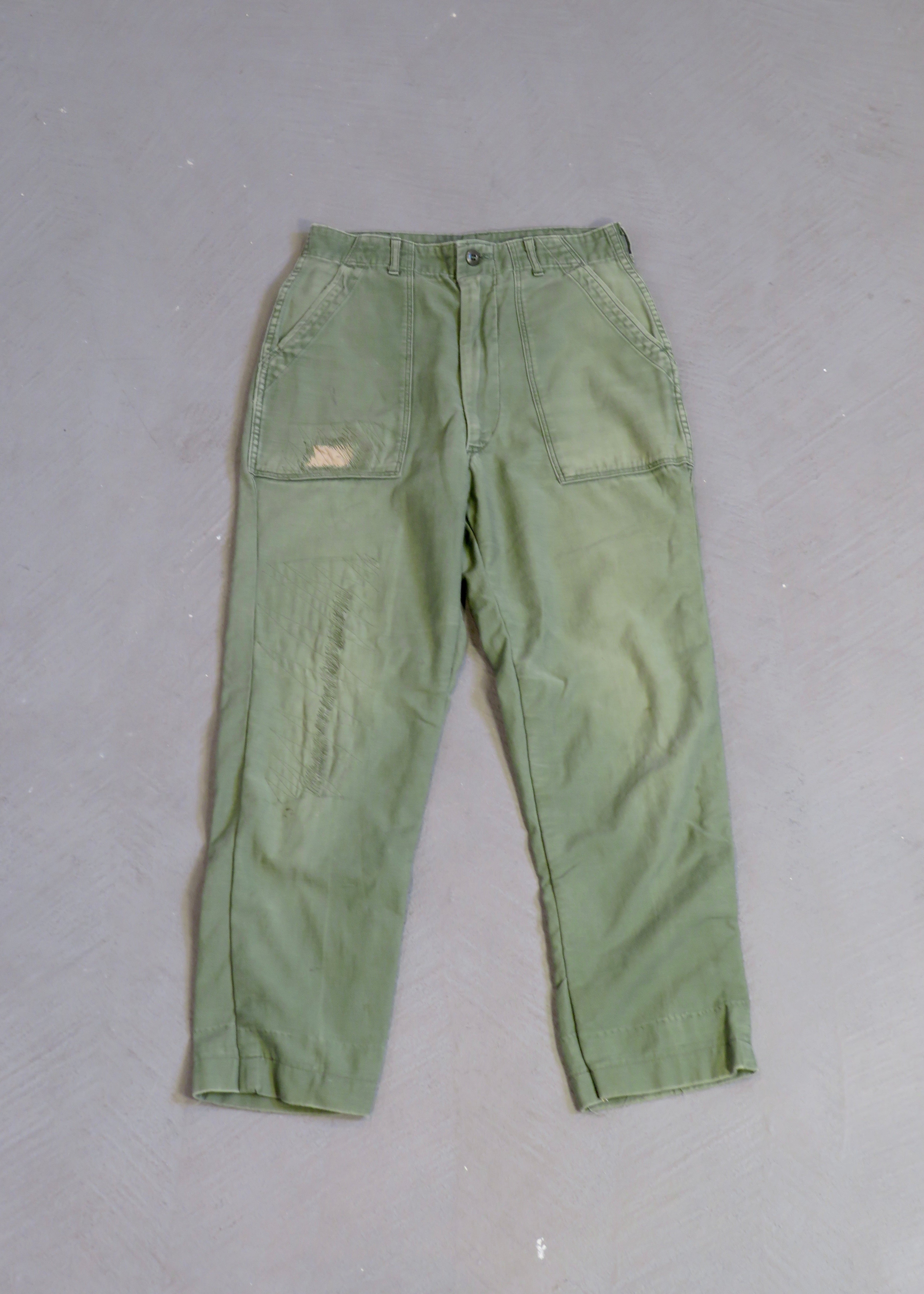 1960s Repaired OG-107 Fatigue Pants