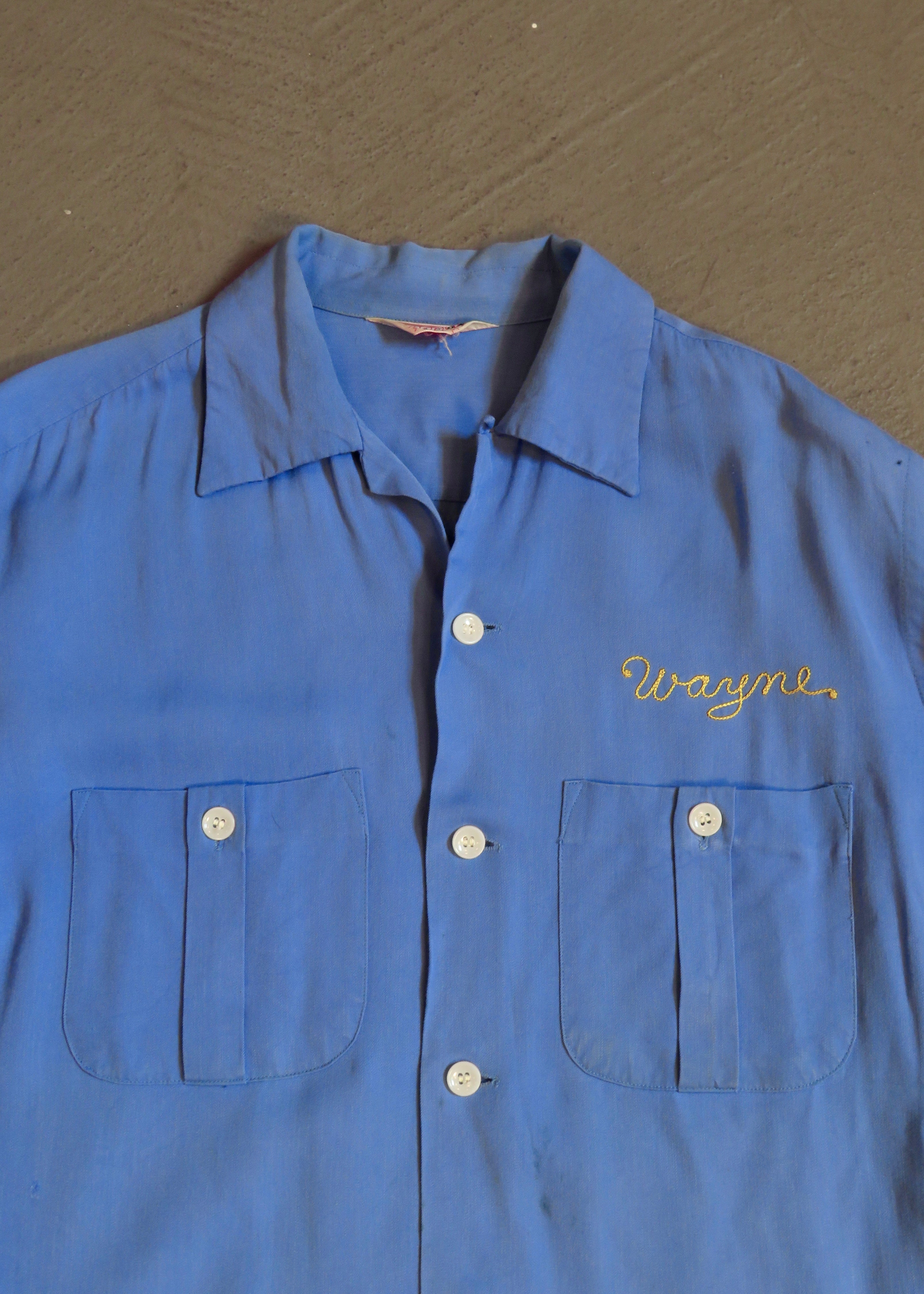 1950s Alley Oops Bowling Shirt | L