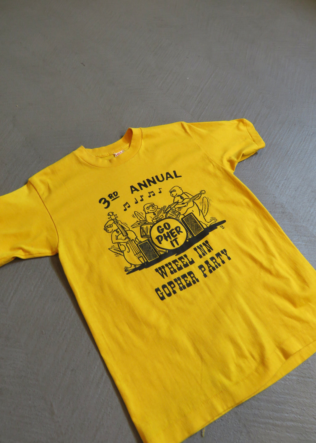 1980s Gopher Party Montana T-Shirt