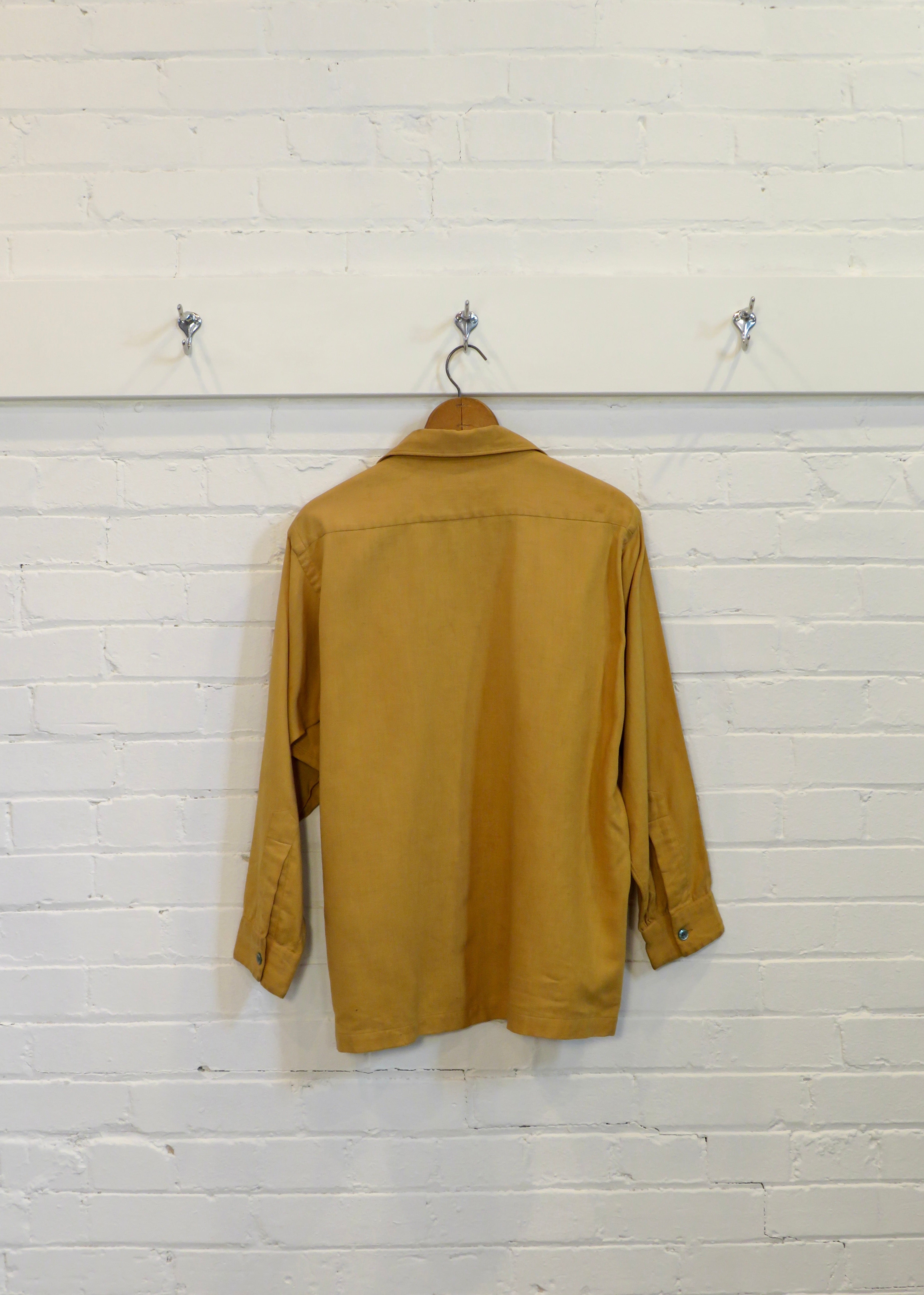 1960s Low Pocket Wool Overshirt