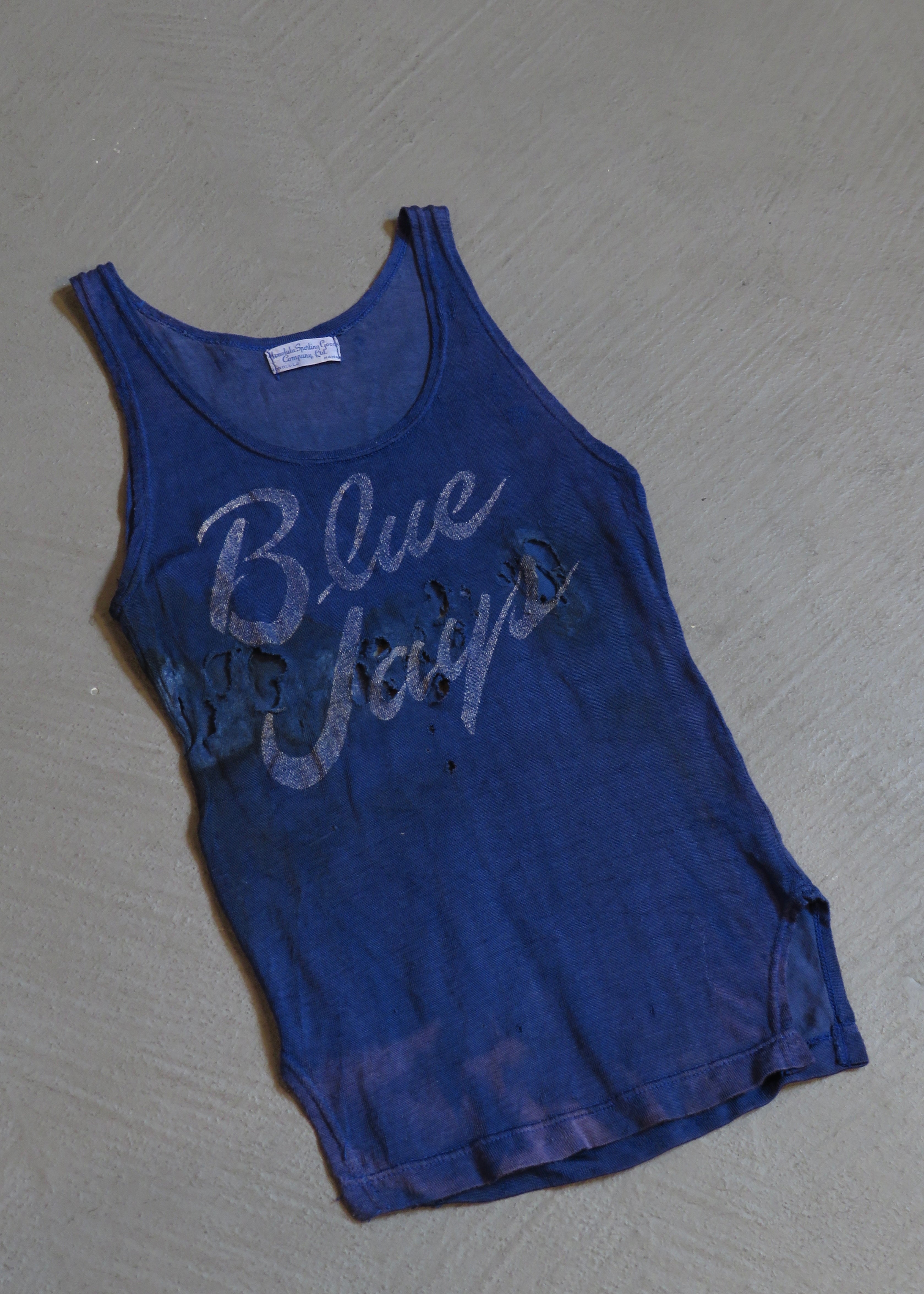 1940s Blue Jays Thrashed Jersey | XXS