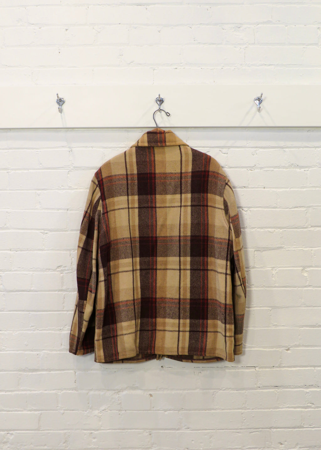 1950s Wool Plaid Sporting Jacket
