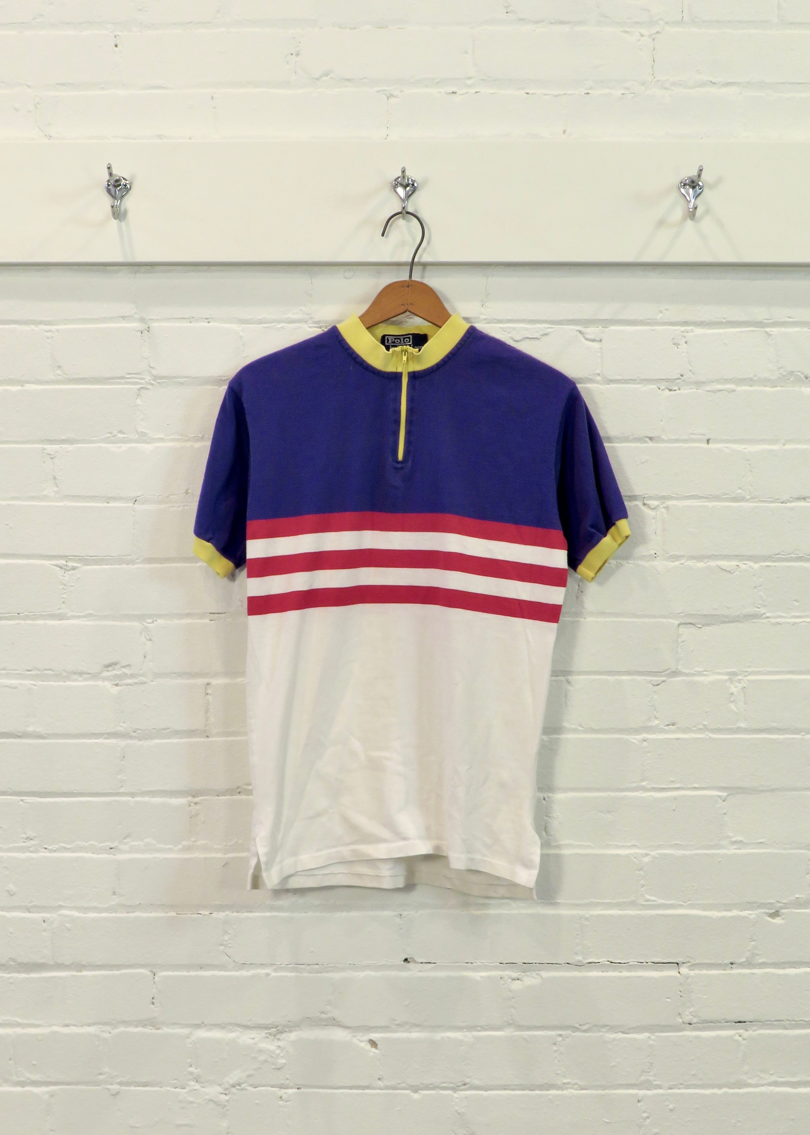 1990s Polo Ralph Lauren 1/4 Quarter Zip T-Shirt