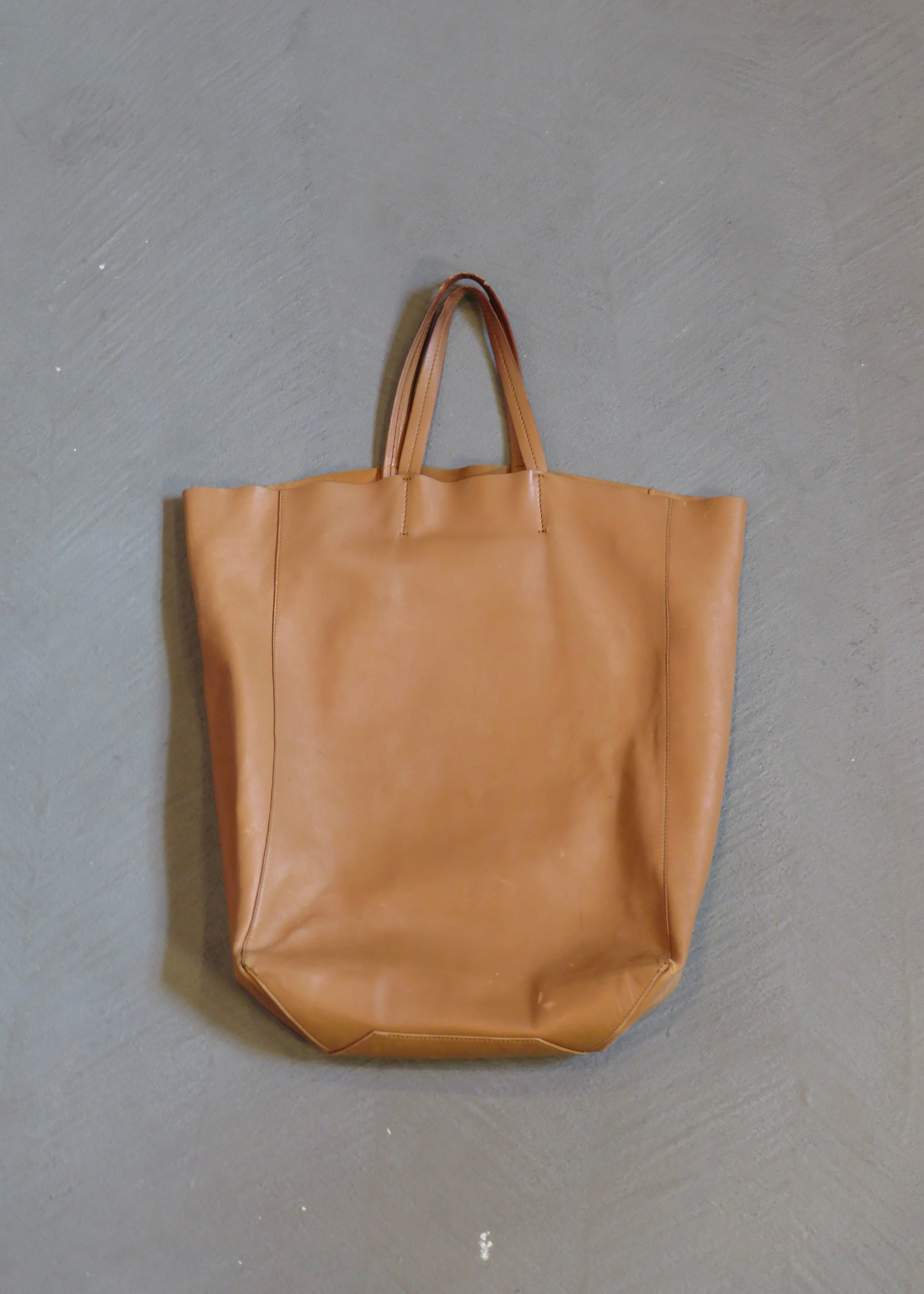2000s Phoebe Philo Celine Vertical Cabas Tote