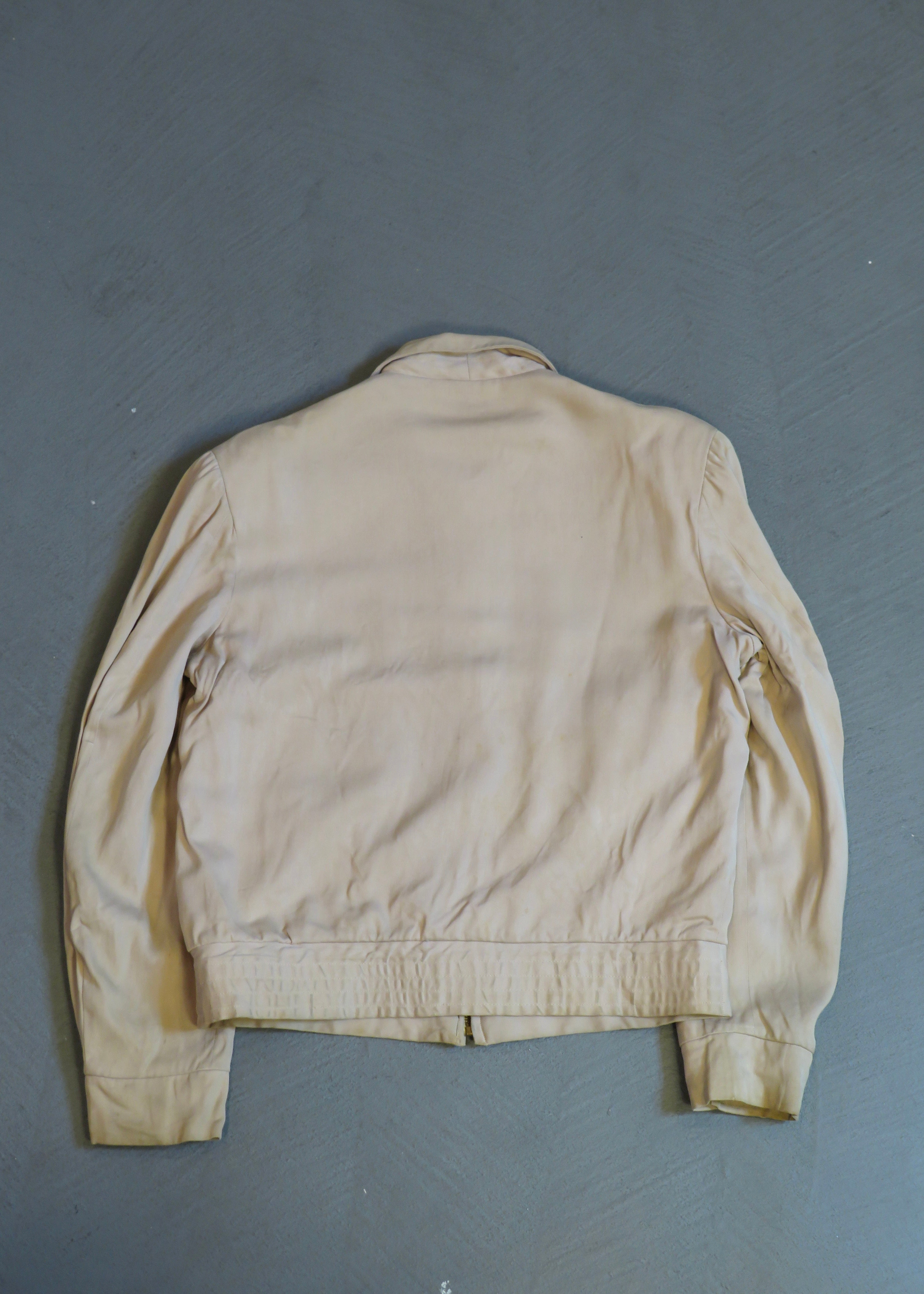 1950s Cresco Beige Gabardine Ricky Jacket