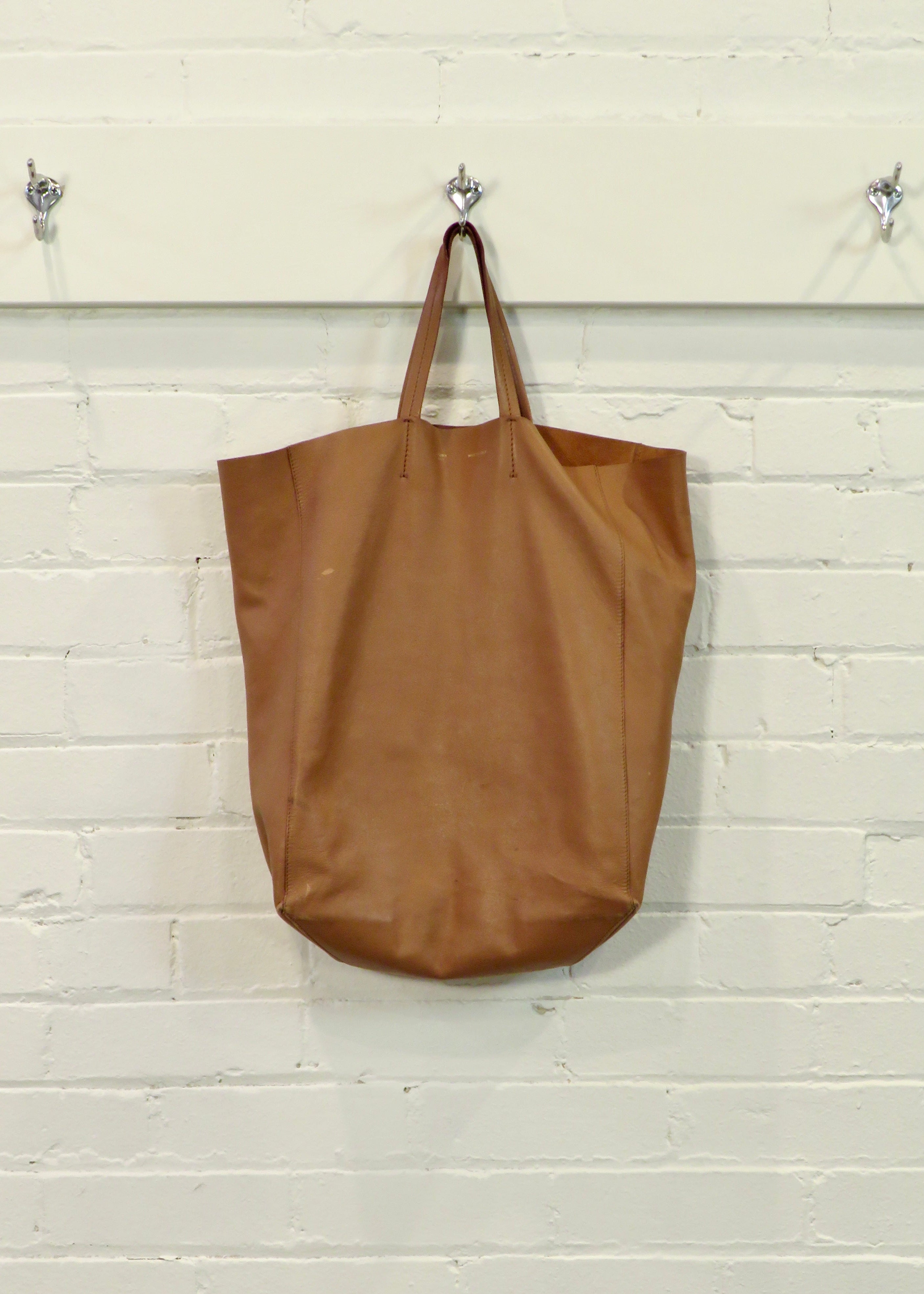 2000s Phoebe Philo Celine Vertical Cabas Tote
