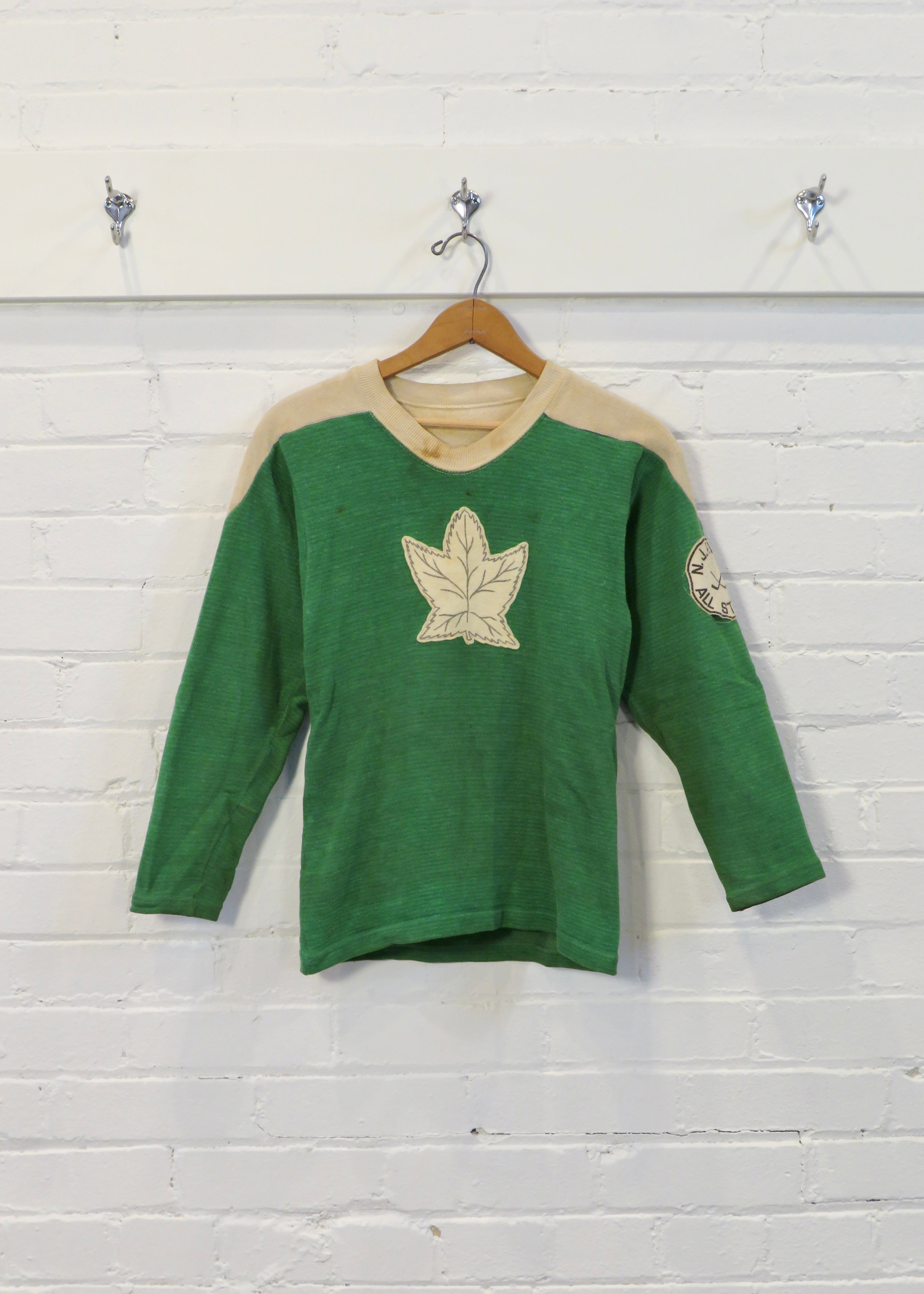 1930s/1940s New Jersey Peewee Hockey Cotton Jersey
