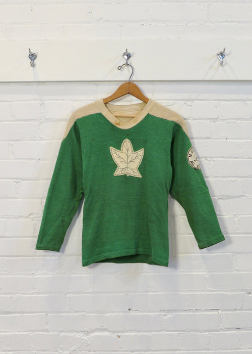 1930s/1940s New Jersey Peewee Hockey Cotton Jersey