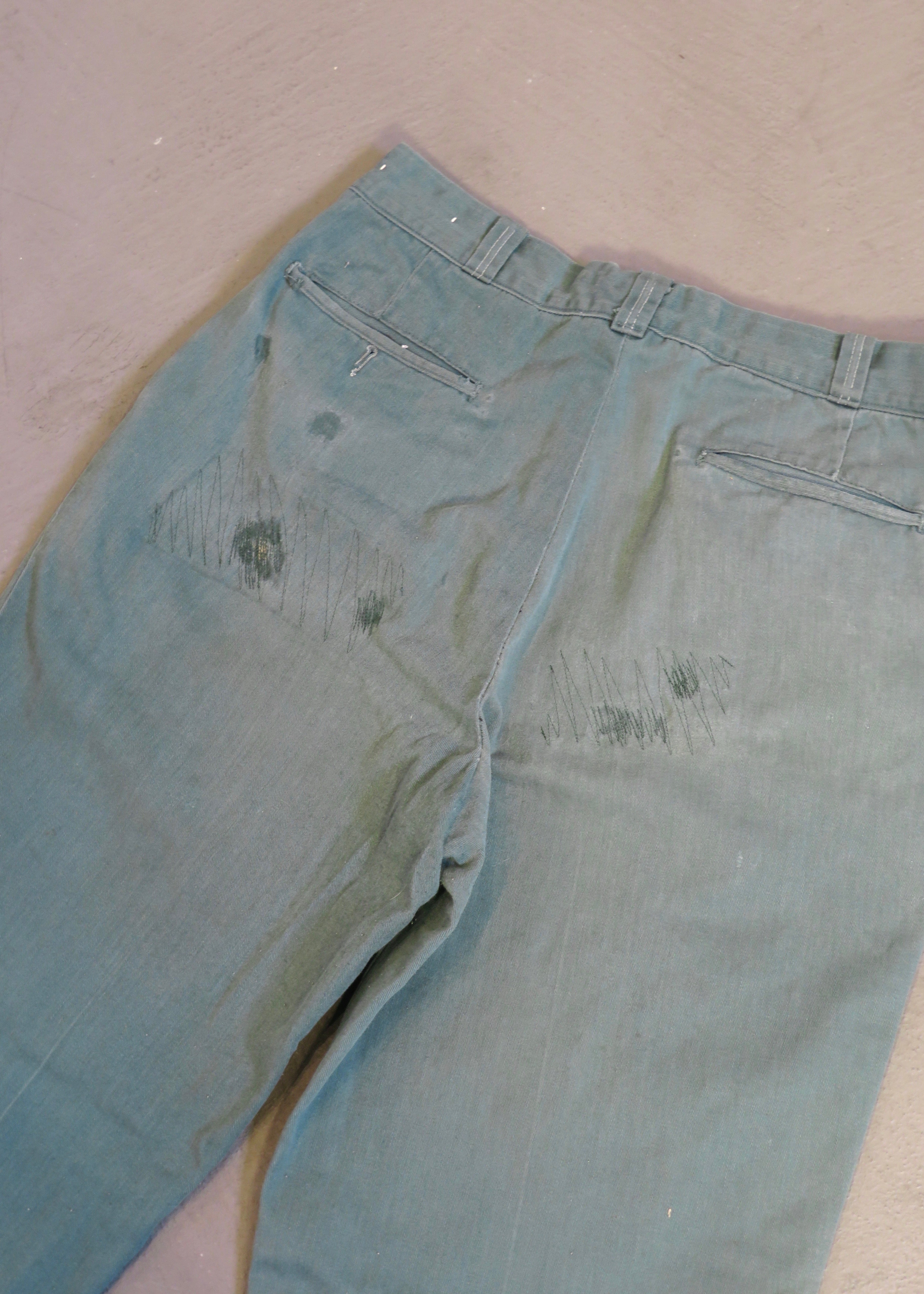 1960s Repaired Big Mac Work Chinos – Quotidian Ragazine