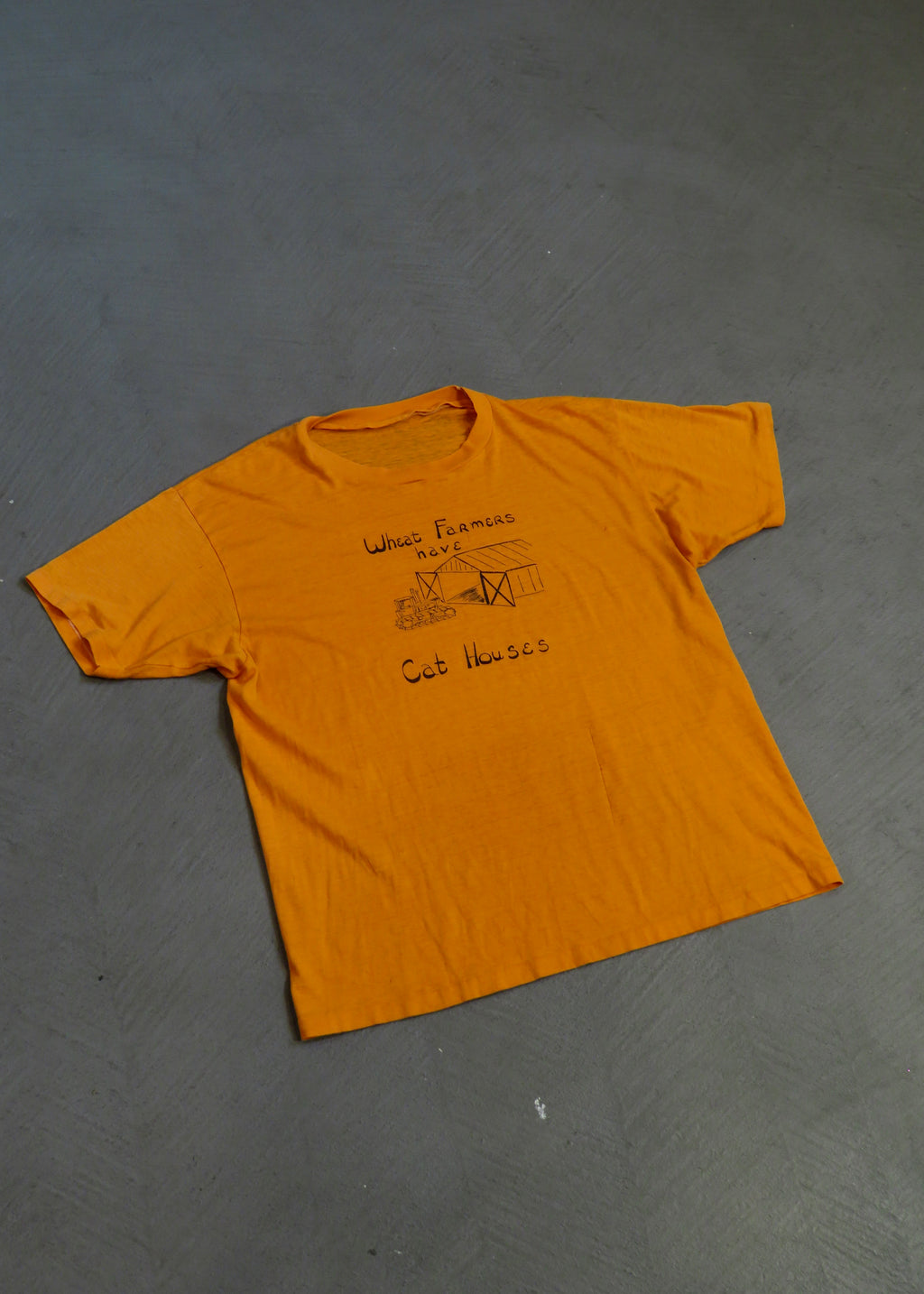 1980s Wheat Farmers Paper Thin T-Shirt | L