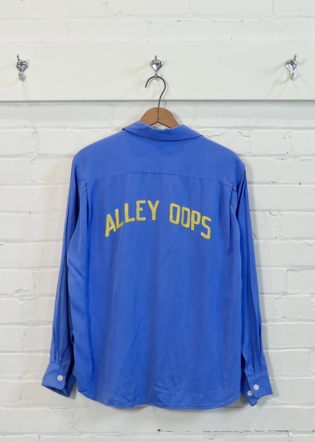 1950s Alley Oops Bowling Shirt | L