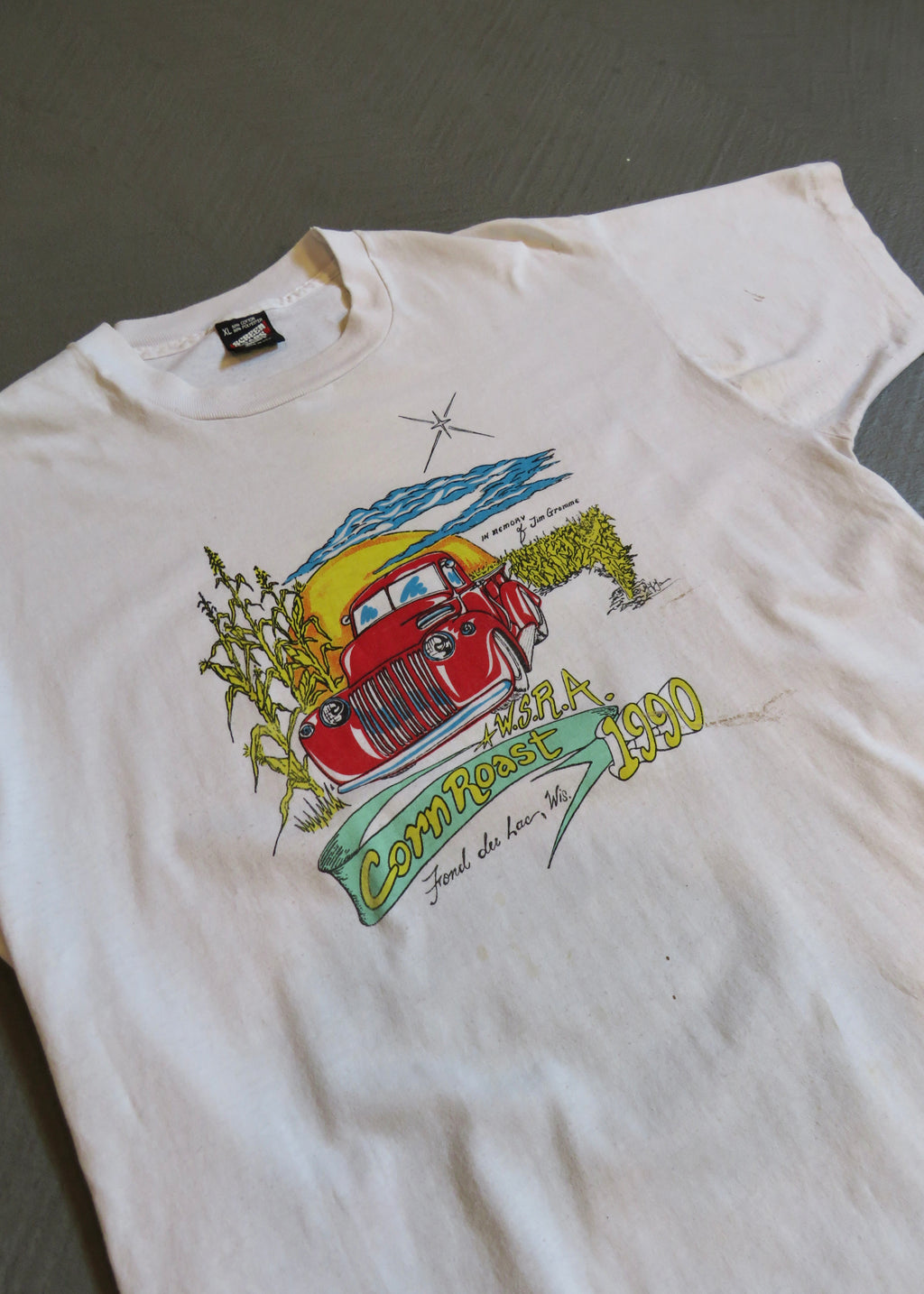 1990s Wisconsin Corn Roast T-Shirt