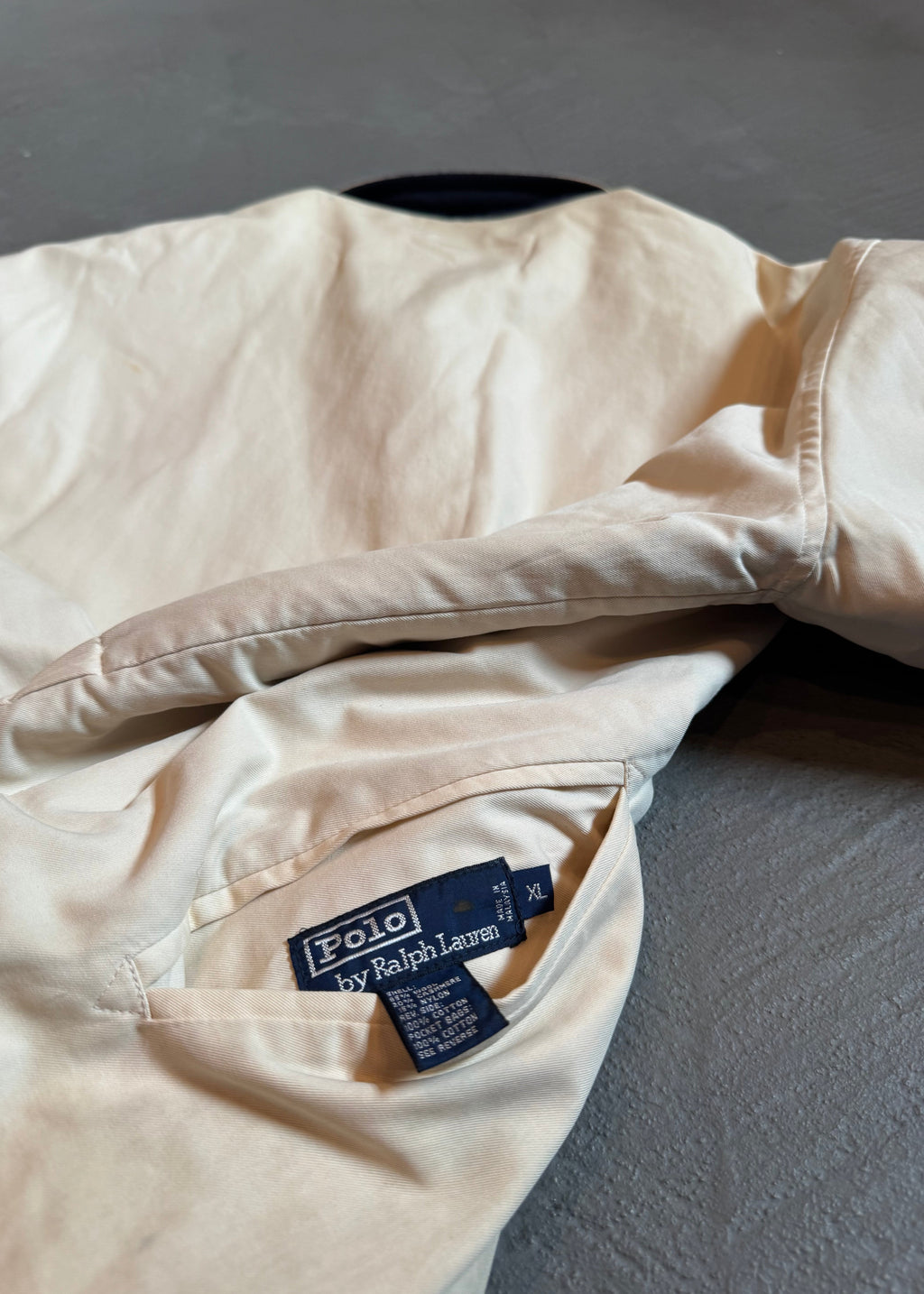 1990s Polo Ralph Lauren Reversible Cashmere Blend Jacket