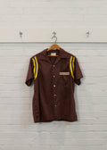 1970s Brown Bowling Shirt