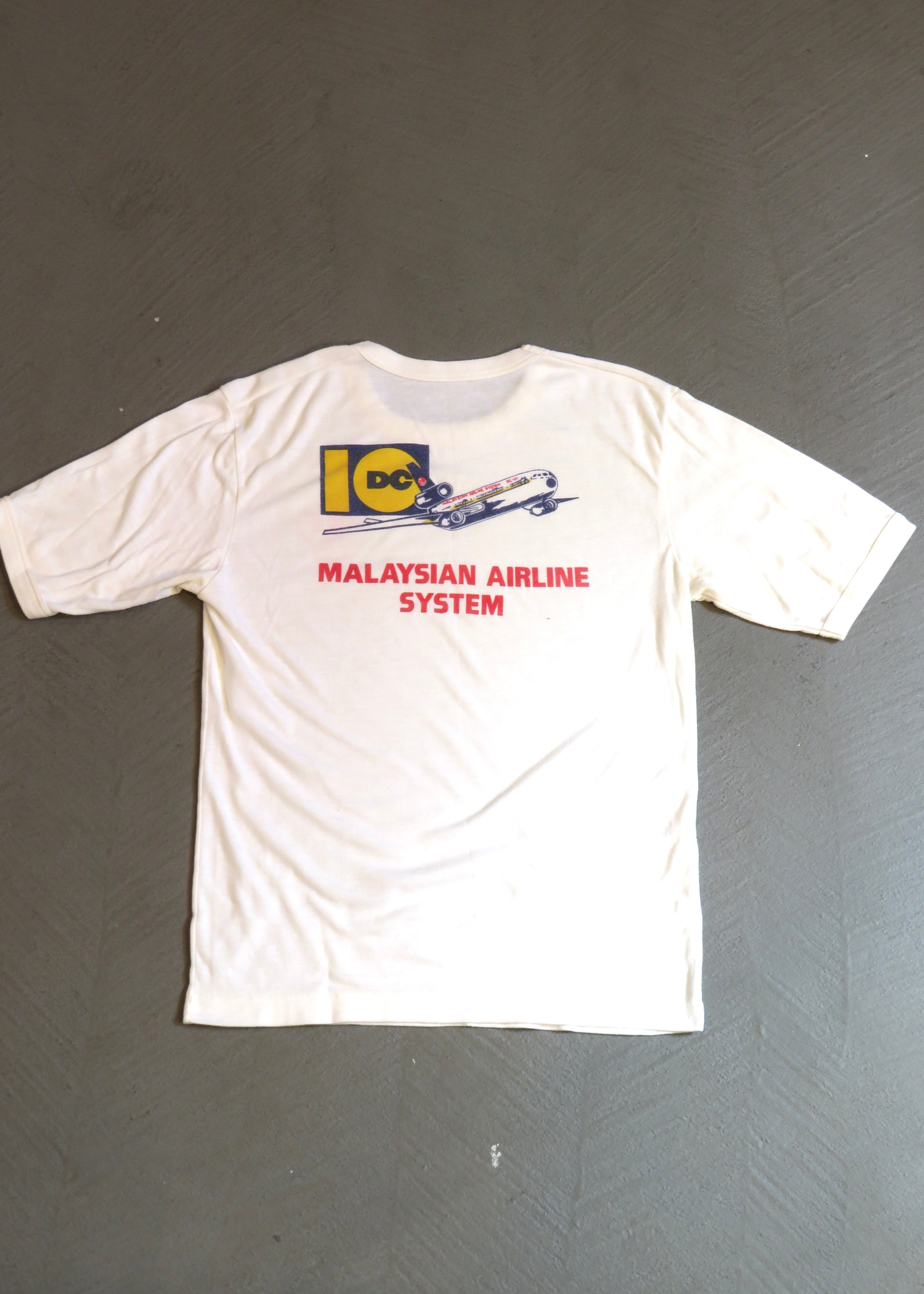 1980s Malaysian Airlines Ringer T-Shirt