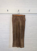 1970s Faded Brown Corduroy Trousers